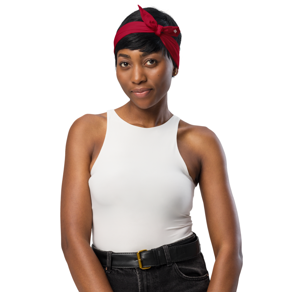 Silk-Touch Statement Scarf – For Play, Fashion & Imagination. Good Girl...