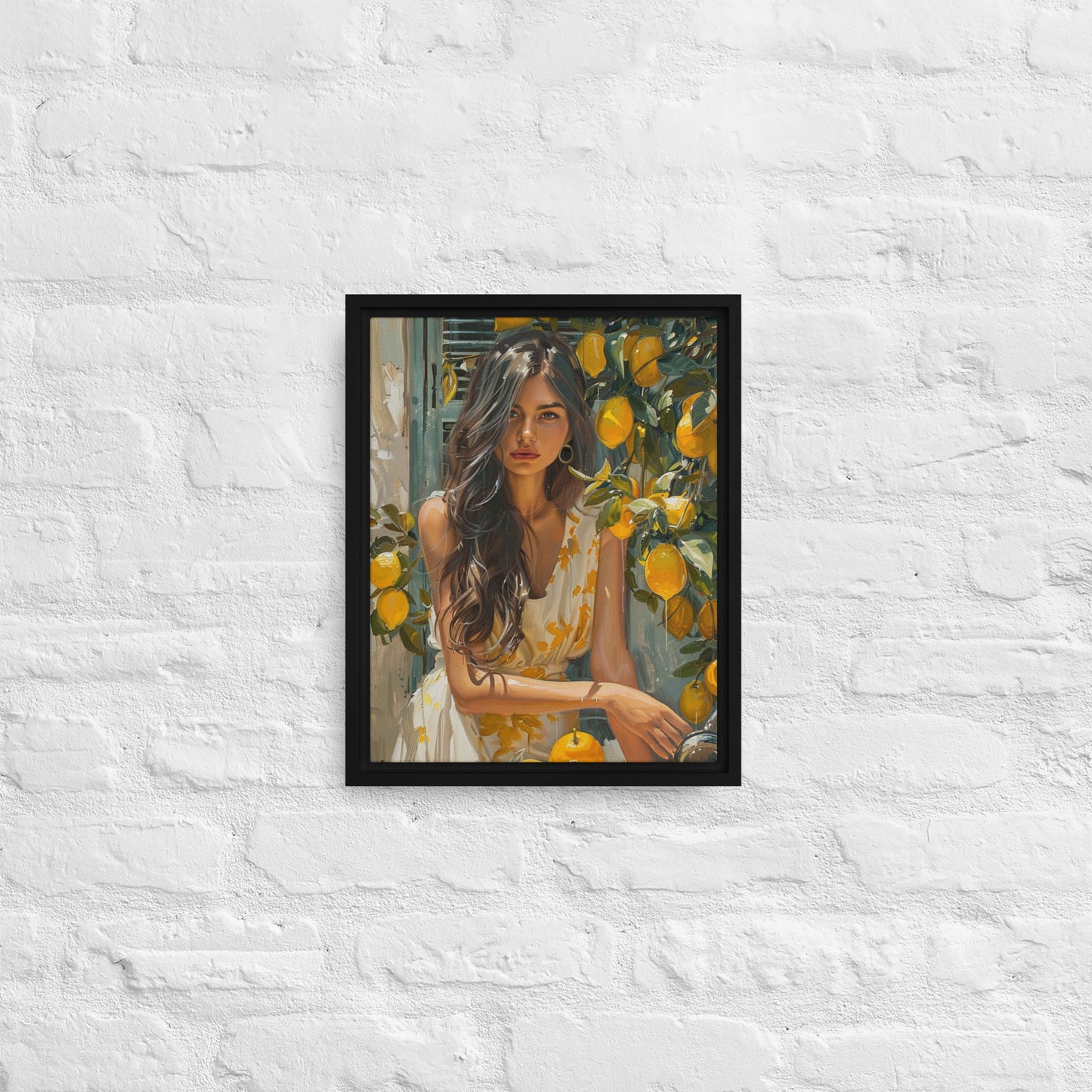 Framed canvas Italian dreams #1