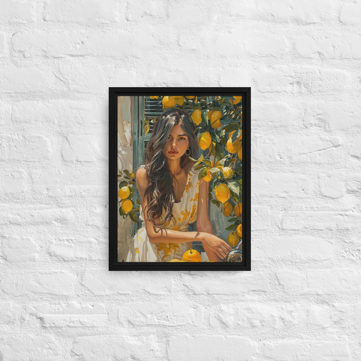 Framed canvas Italian dreams #1