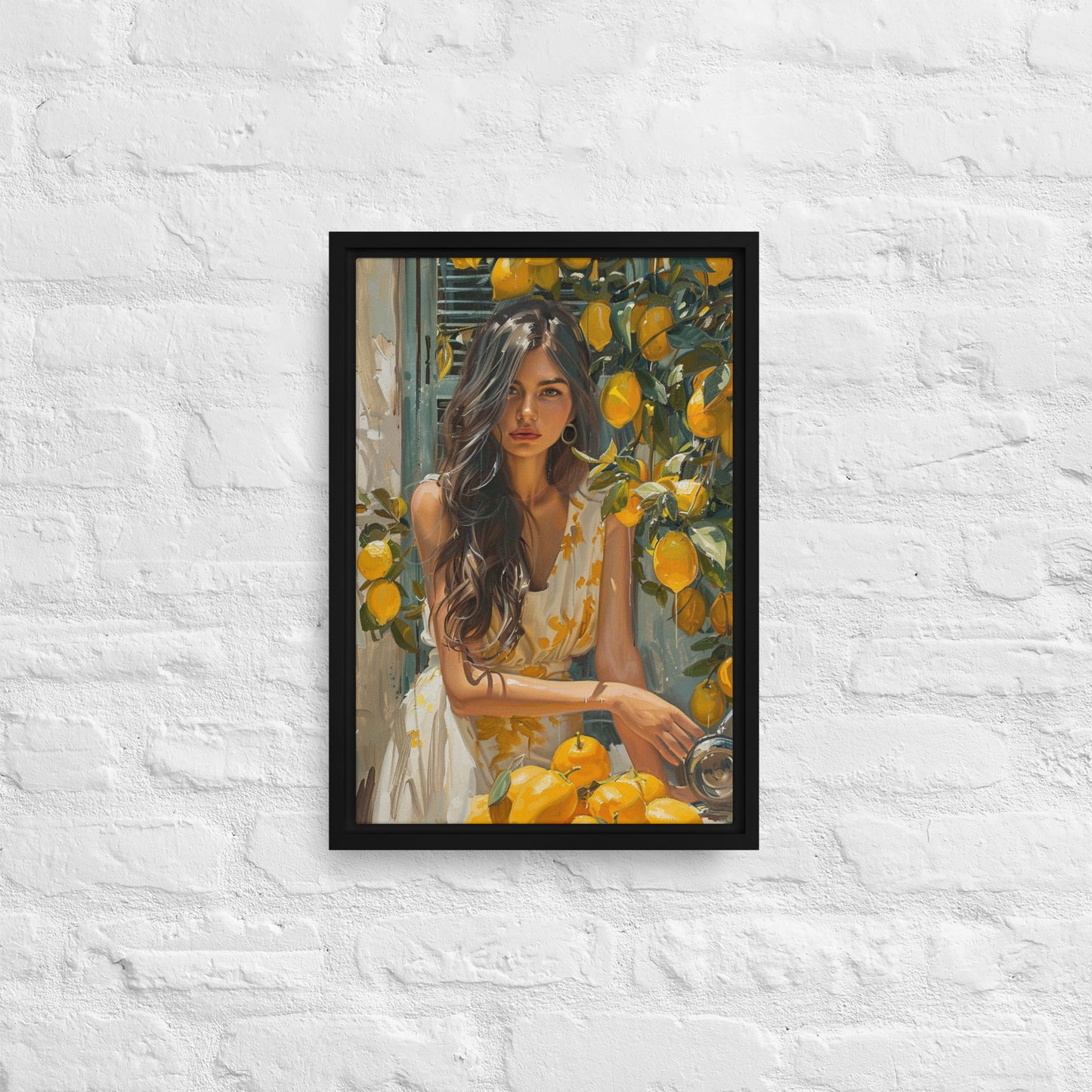 Framed canvas Italian dreams #1