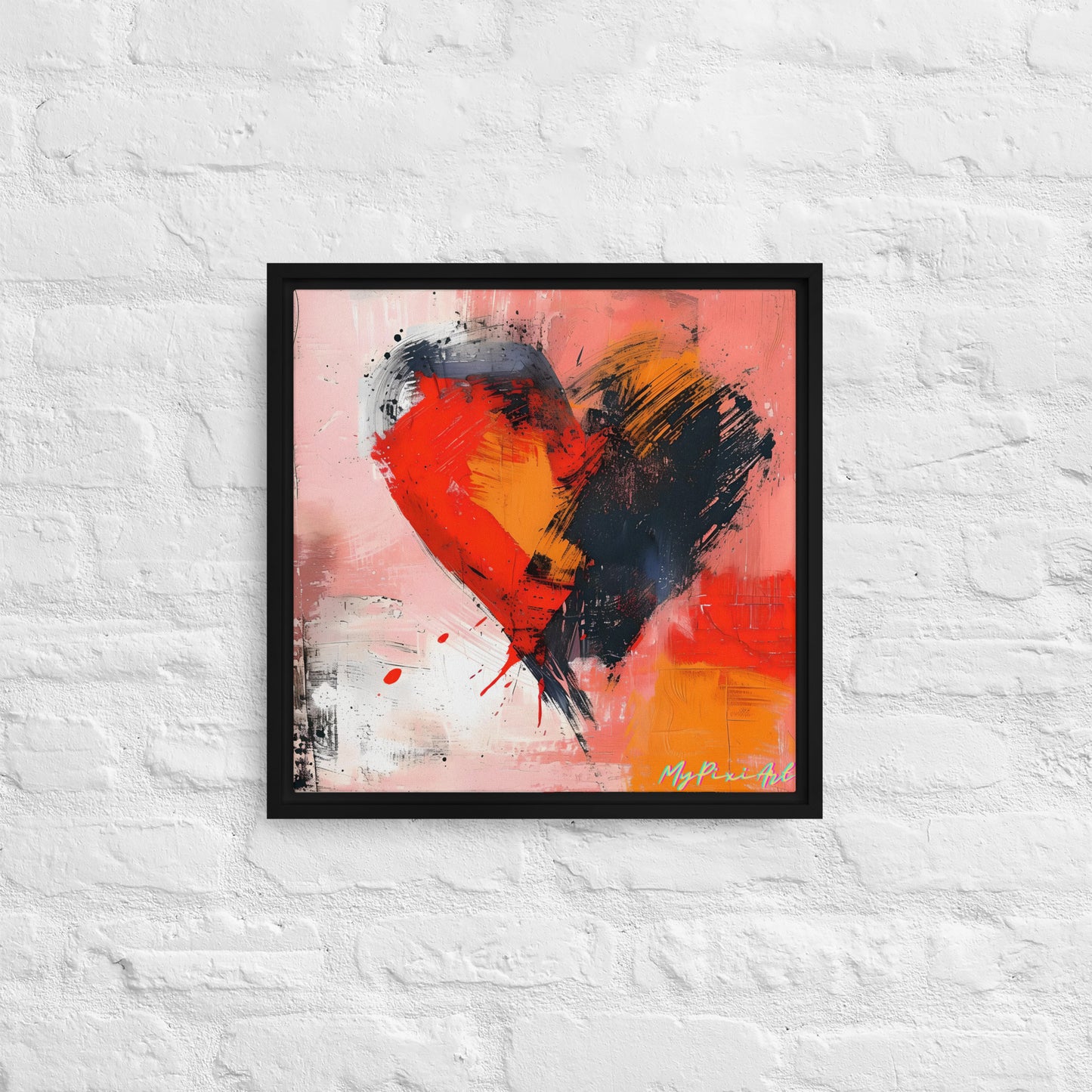 Framed canvas 'From London with Love..' #8