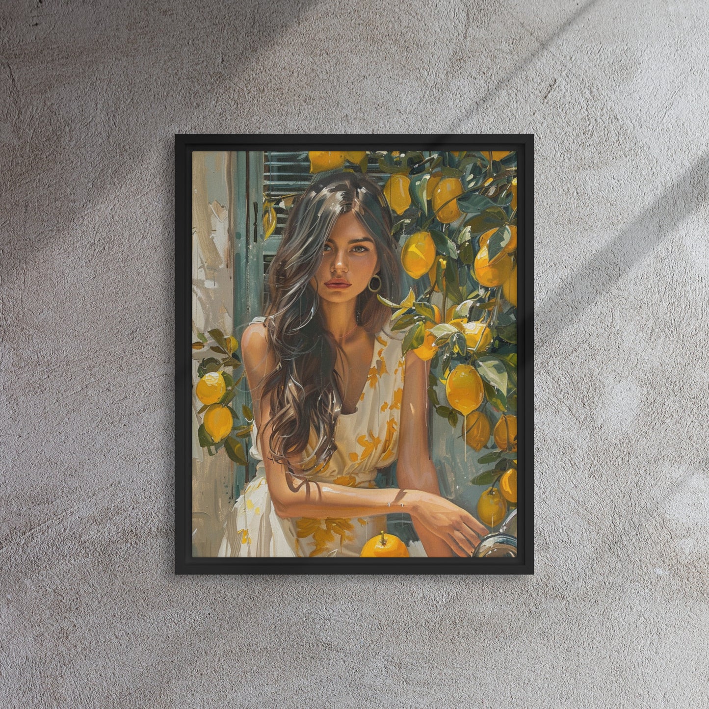 Framed canvas Italian dreams #1