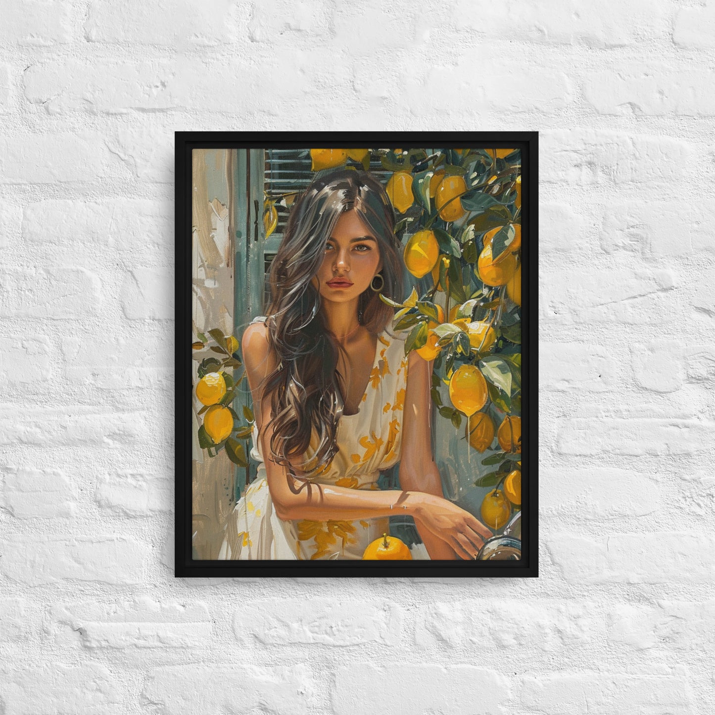 Framed canvas Italian dreams #1