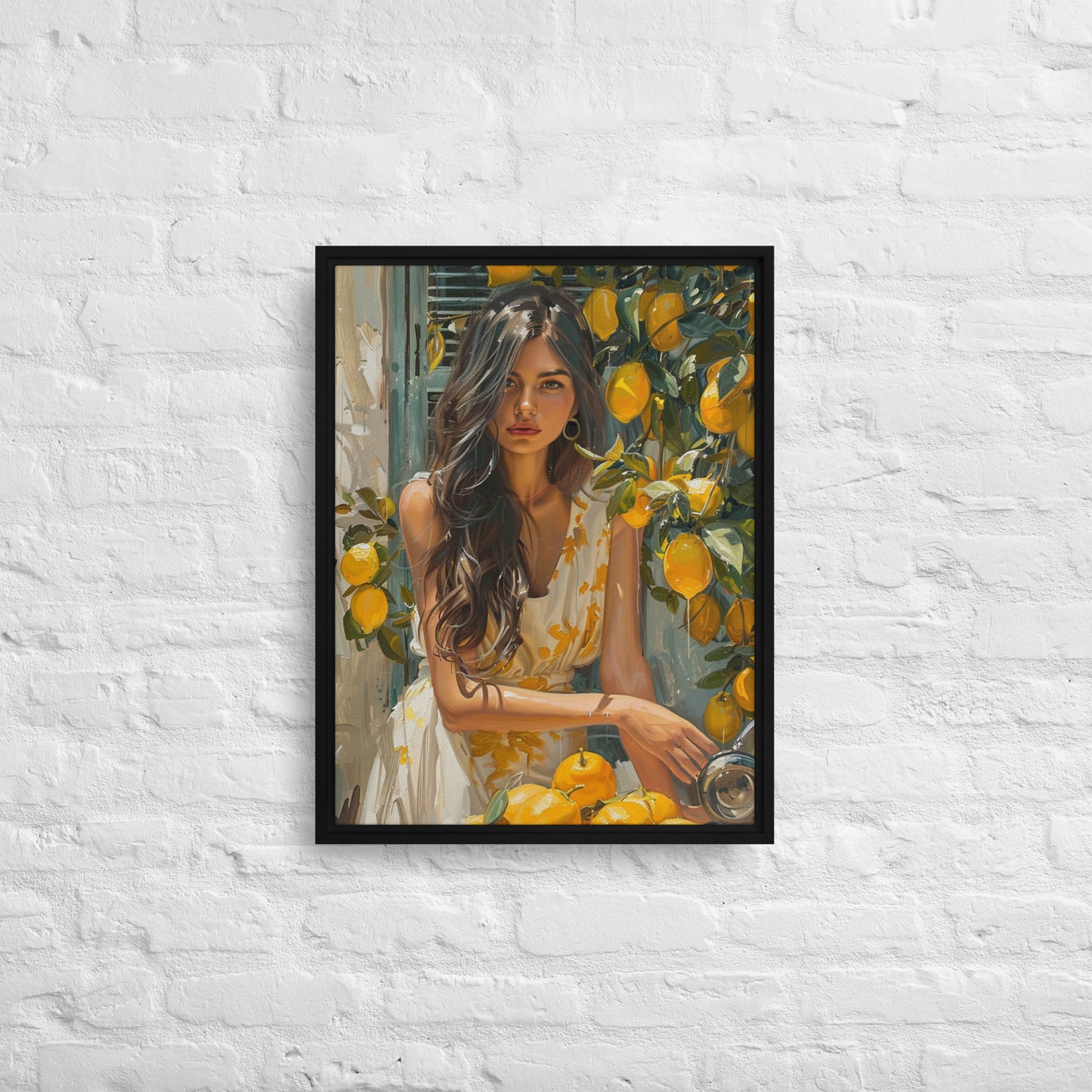Framed canvas Italian dreams #1