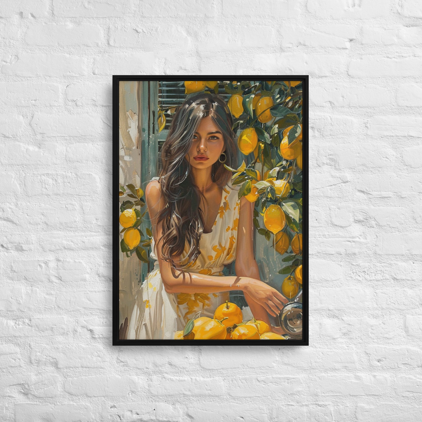 Framed canvas Italian dreams #1
