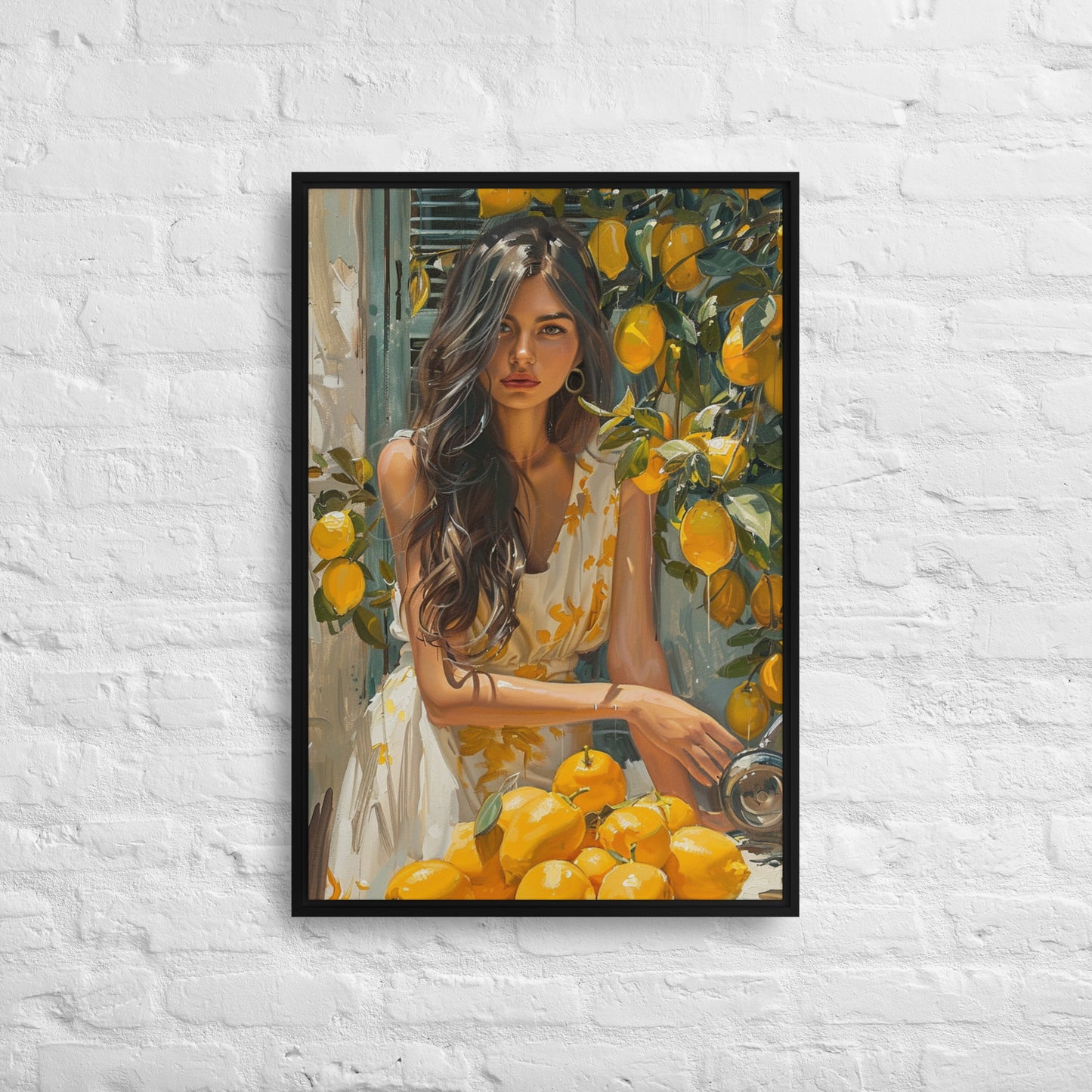Framed canvas Italian dreams #1