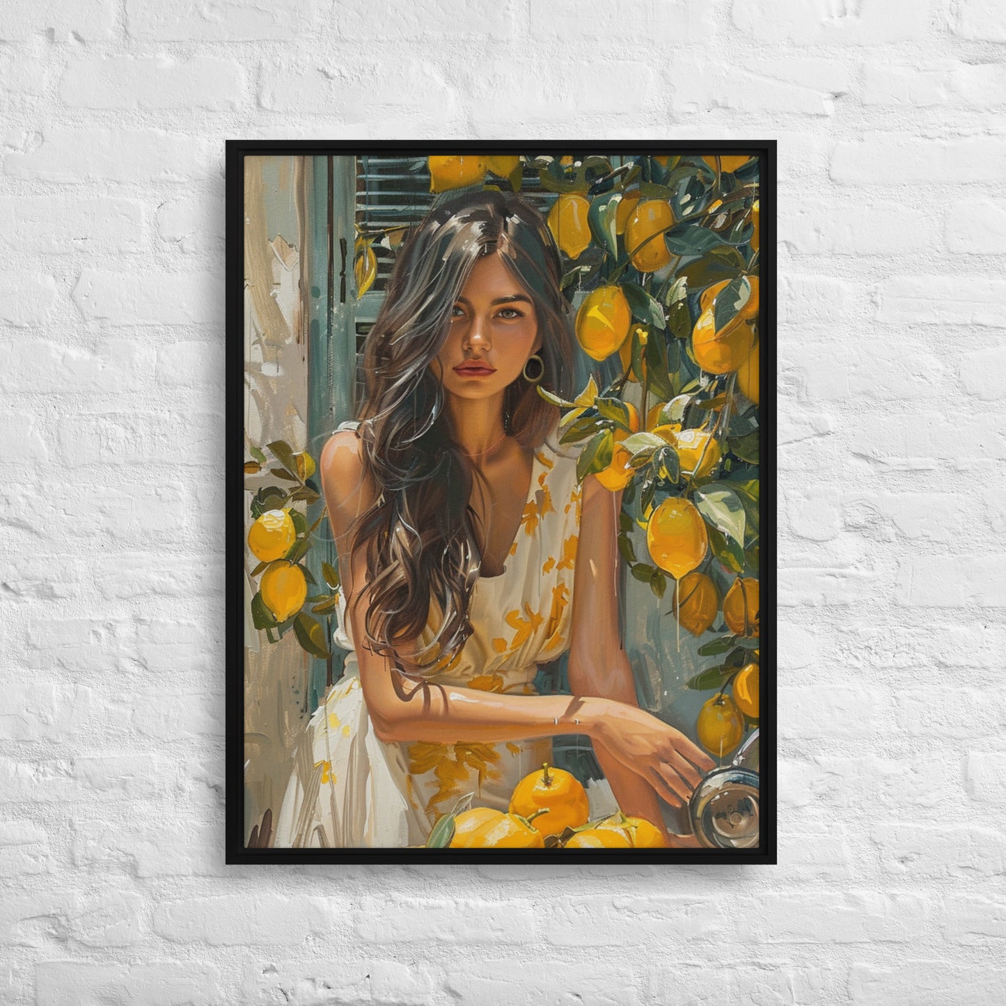 Framed canvas Italian dreams #1