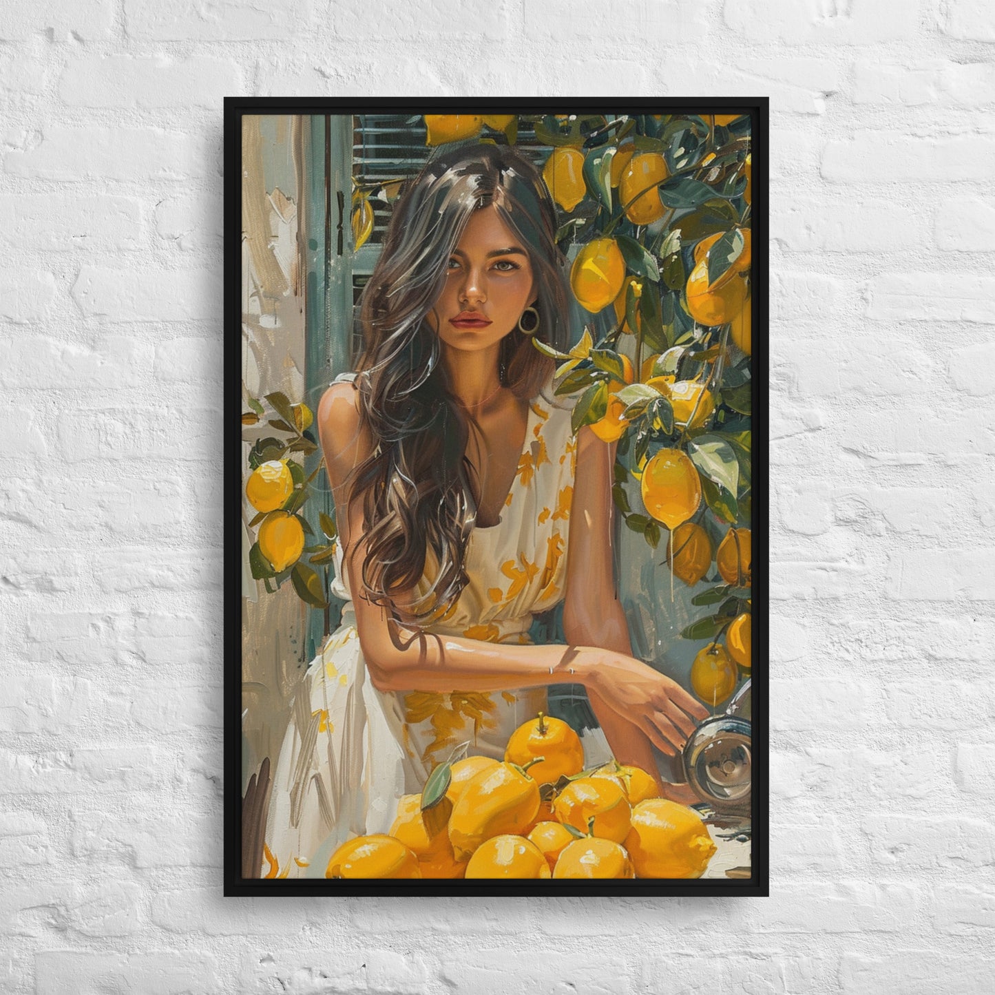 Framed canvas Italian dreams #1