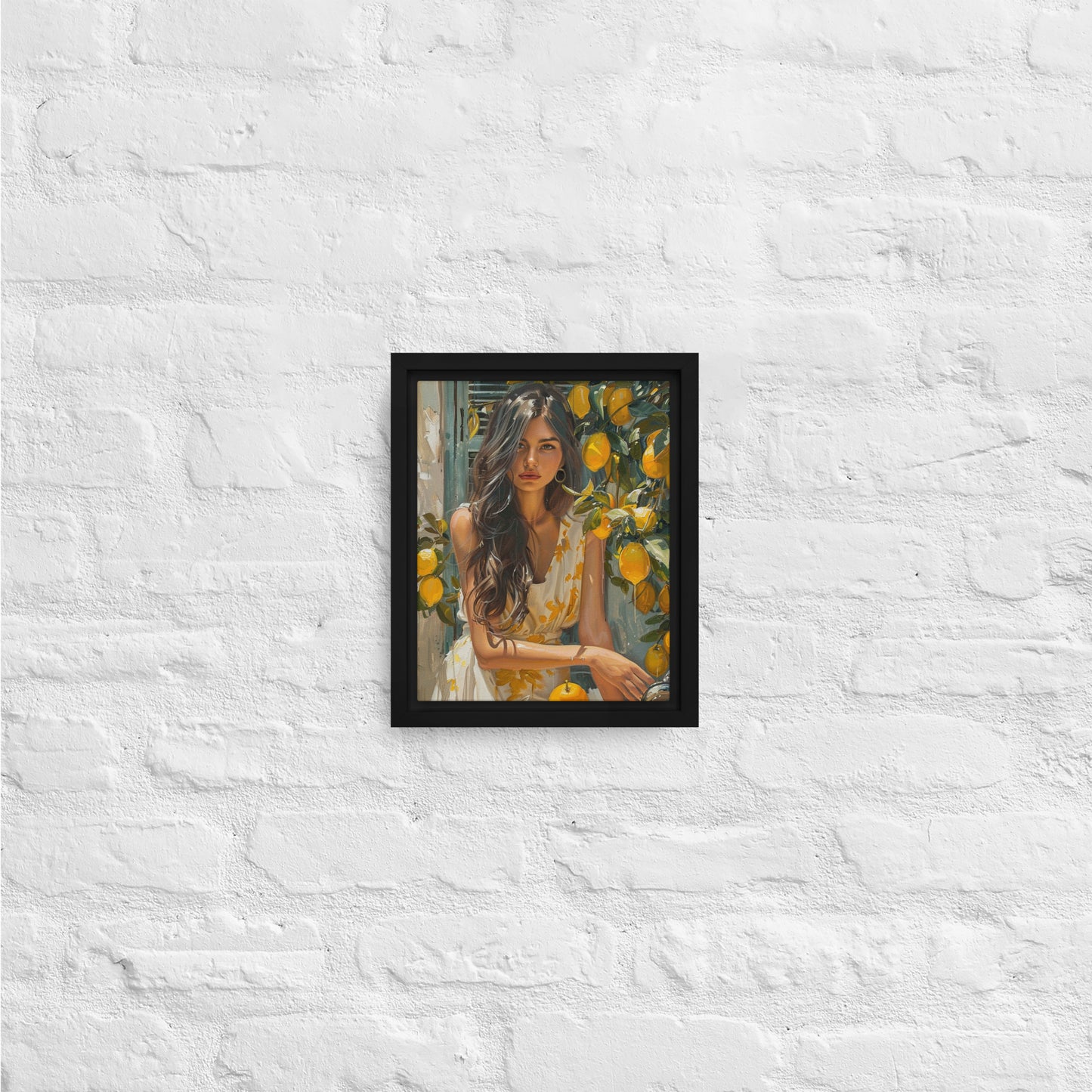 Framed canvas Italian dreams #1
