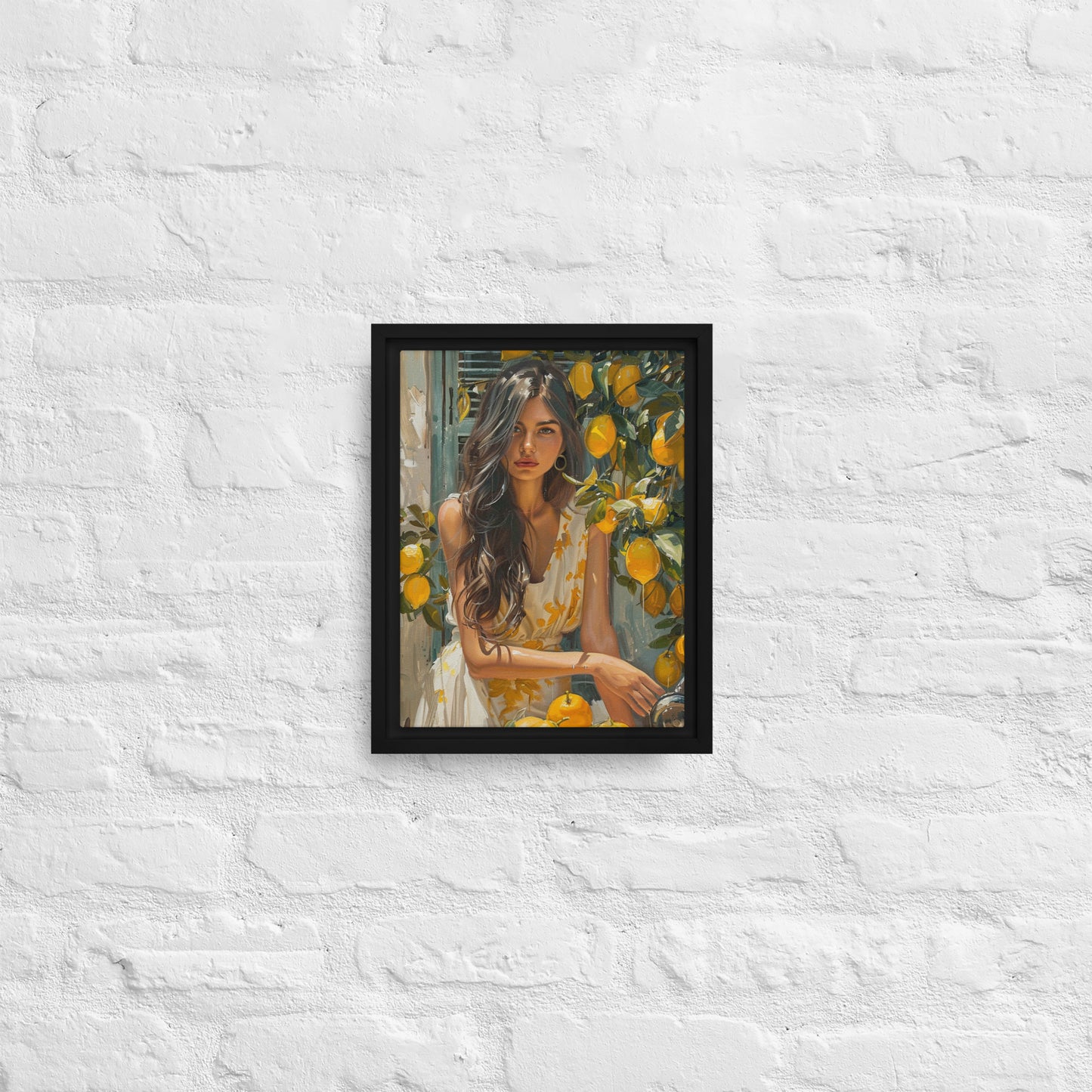 Framed canvas Italian dreams #1