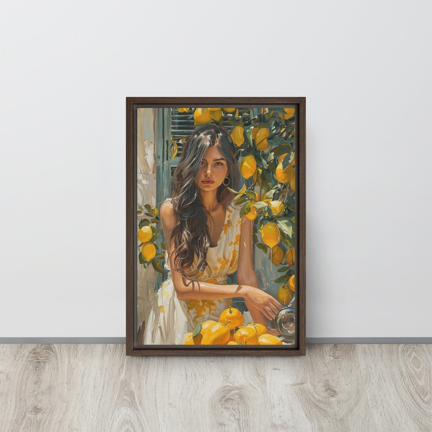 Framed canvas Italian dreams #1