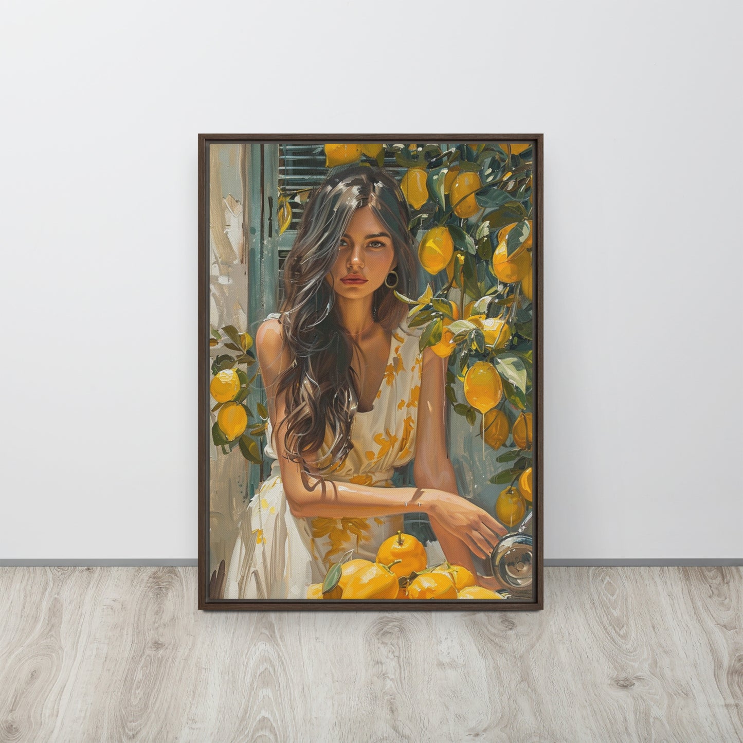 Framed canvas Italian dreams #1