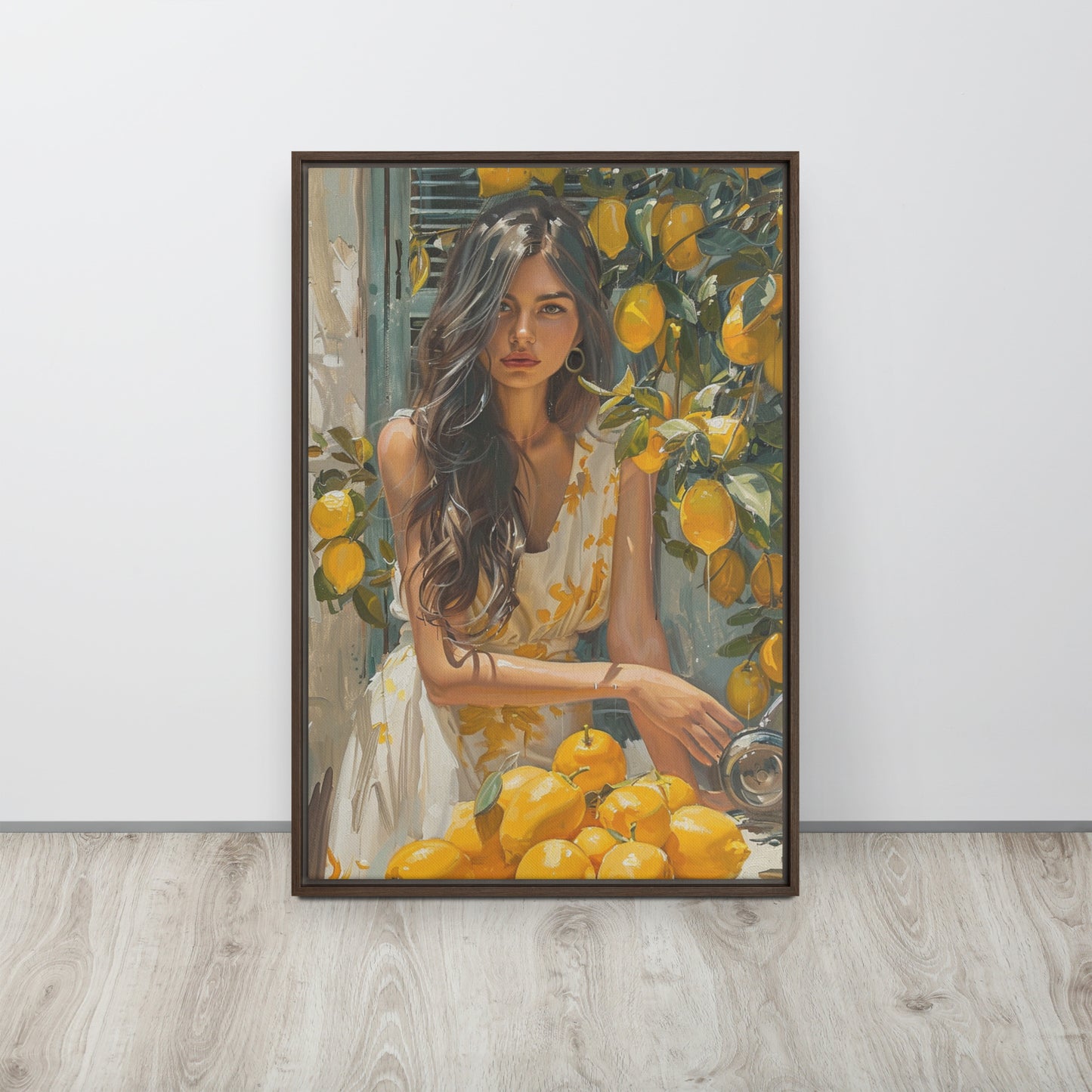 Framed canvas Italian dreams #1