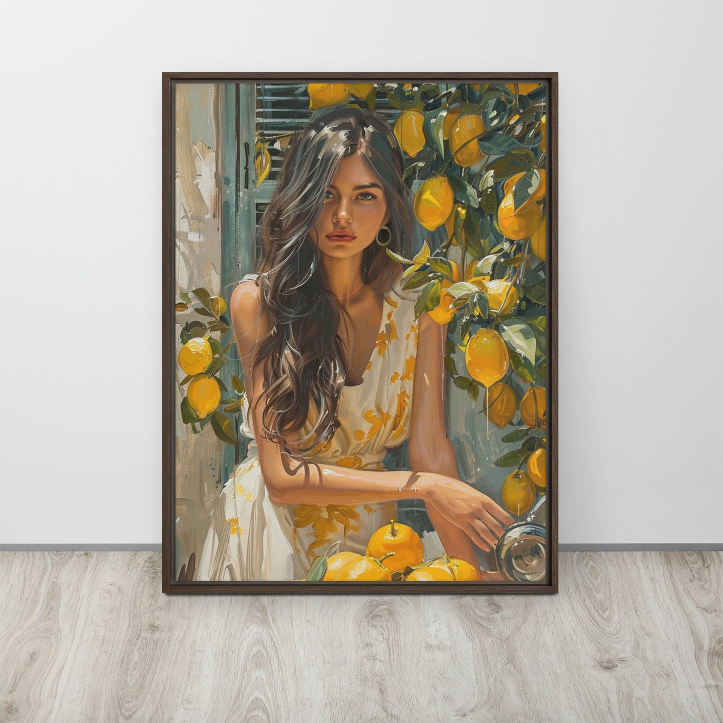 Framed canvas Italian dreams #1