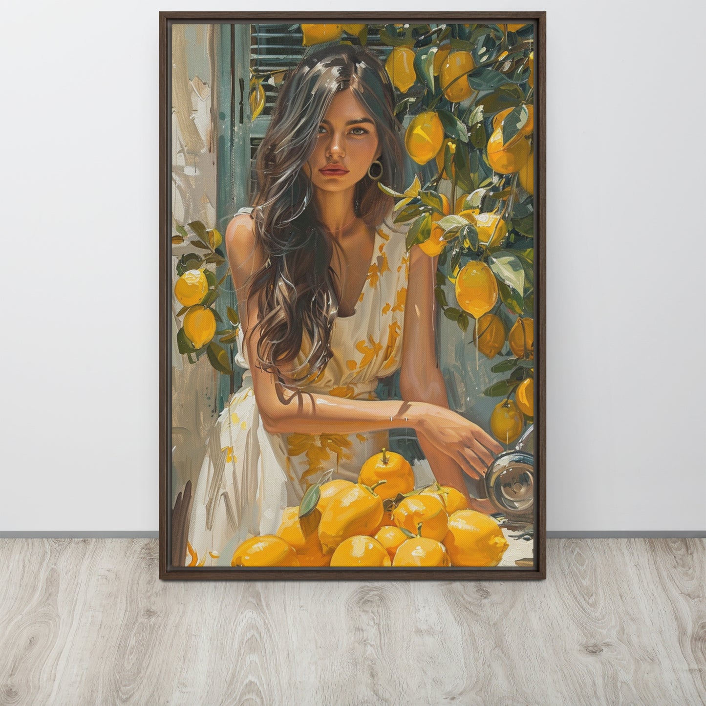 Framed canvas Italian dreams #1