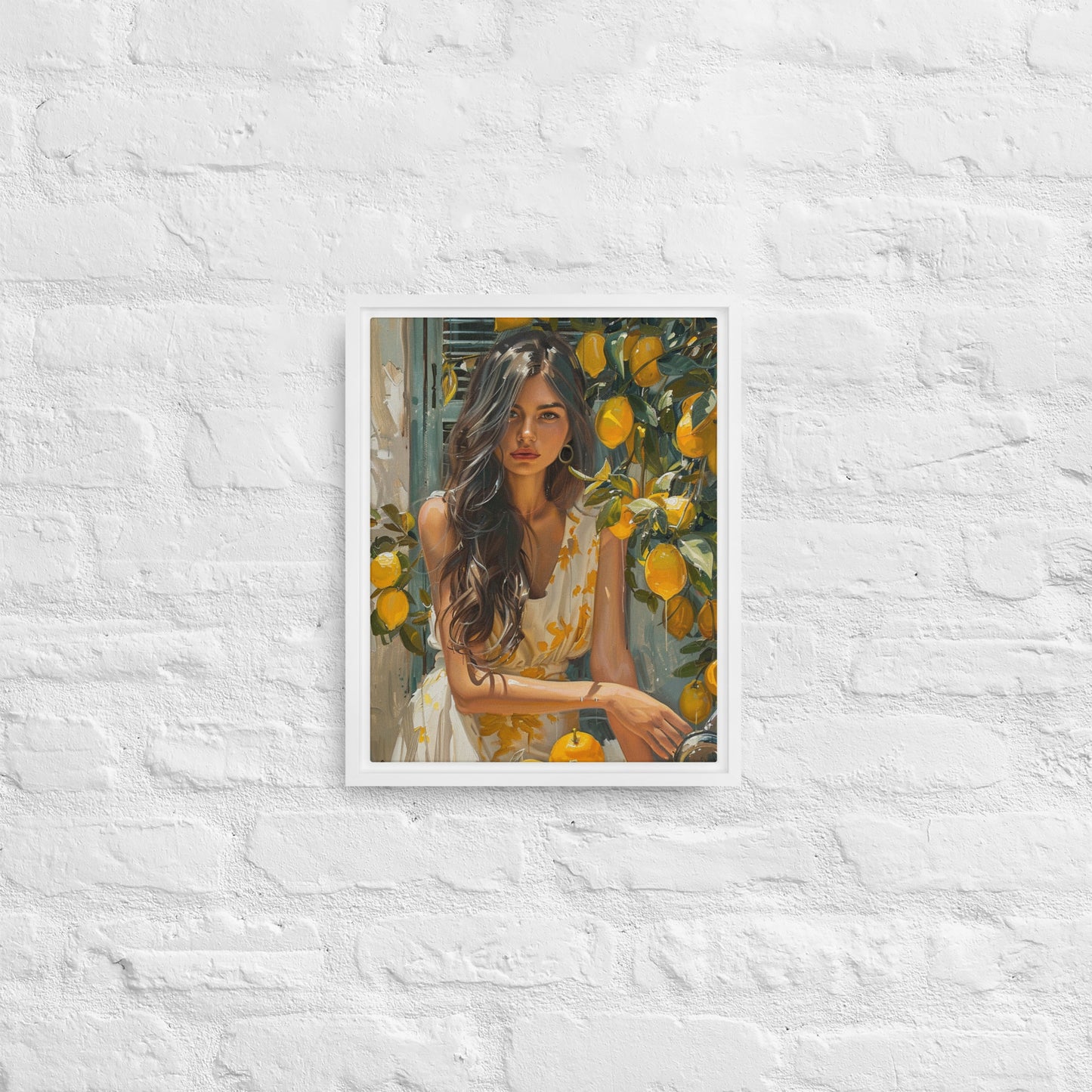 Framed canvas Italian dreams #1