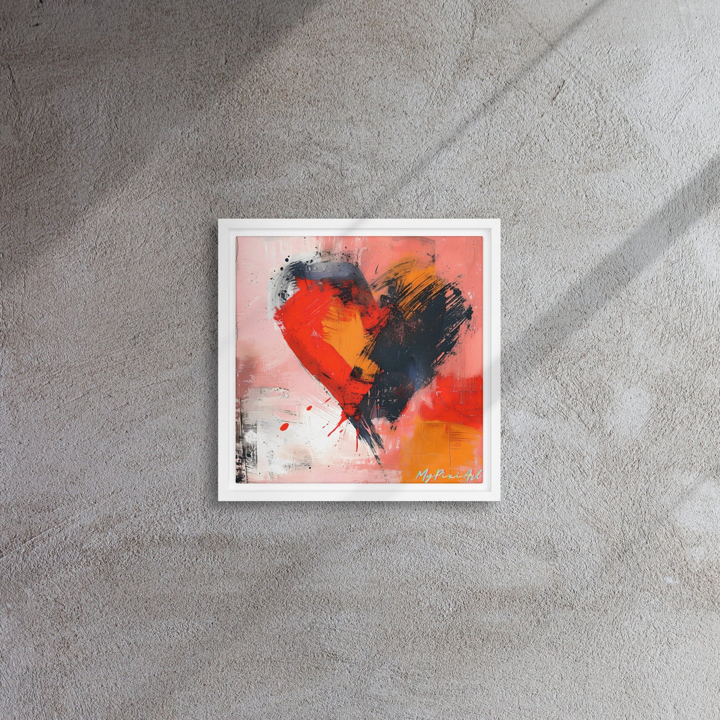 Framed canvas 'From London with Love..' #8