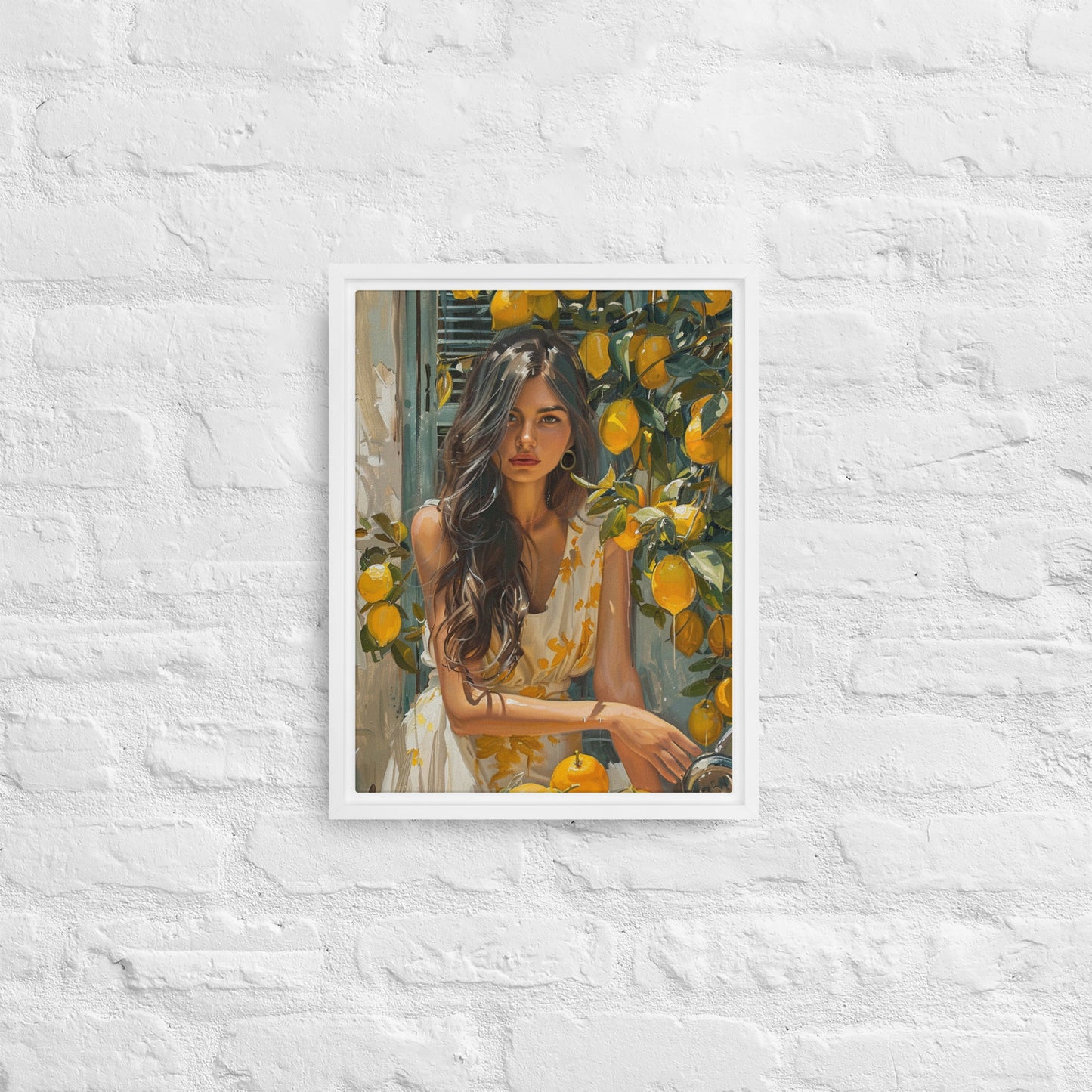 Framed canvas Italian dreams #1