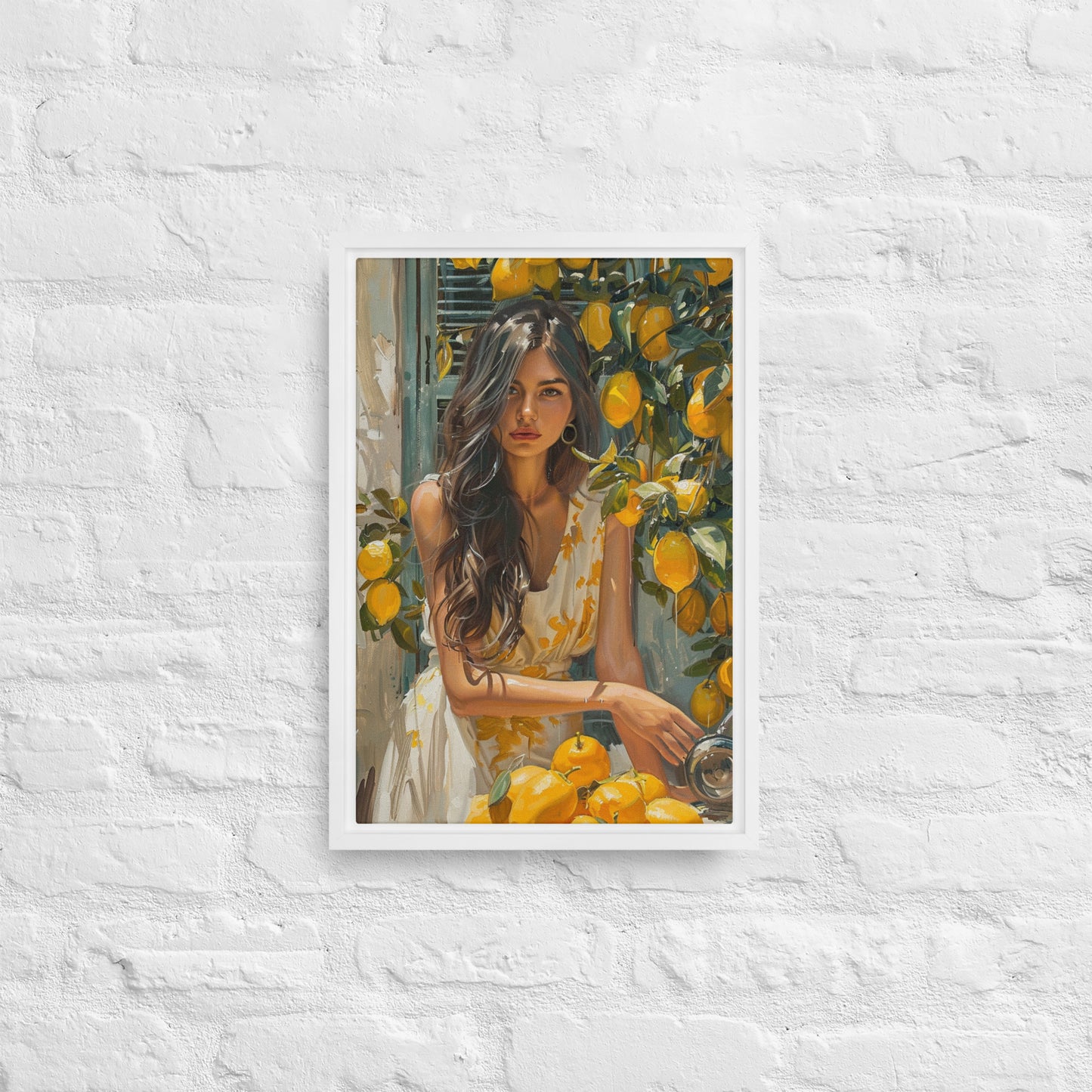 Framed canvas Italian dreams #1