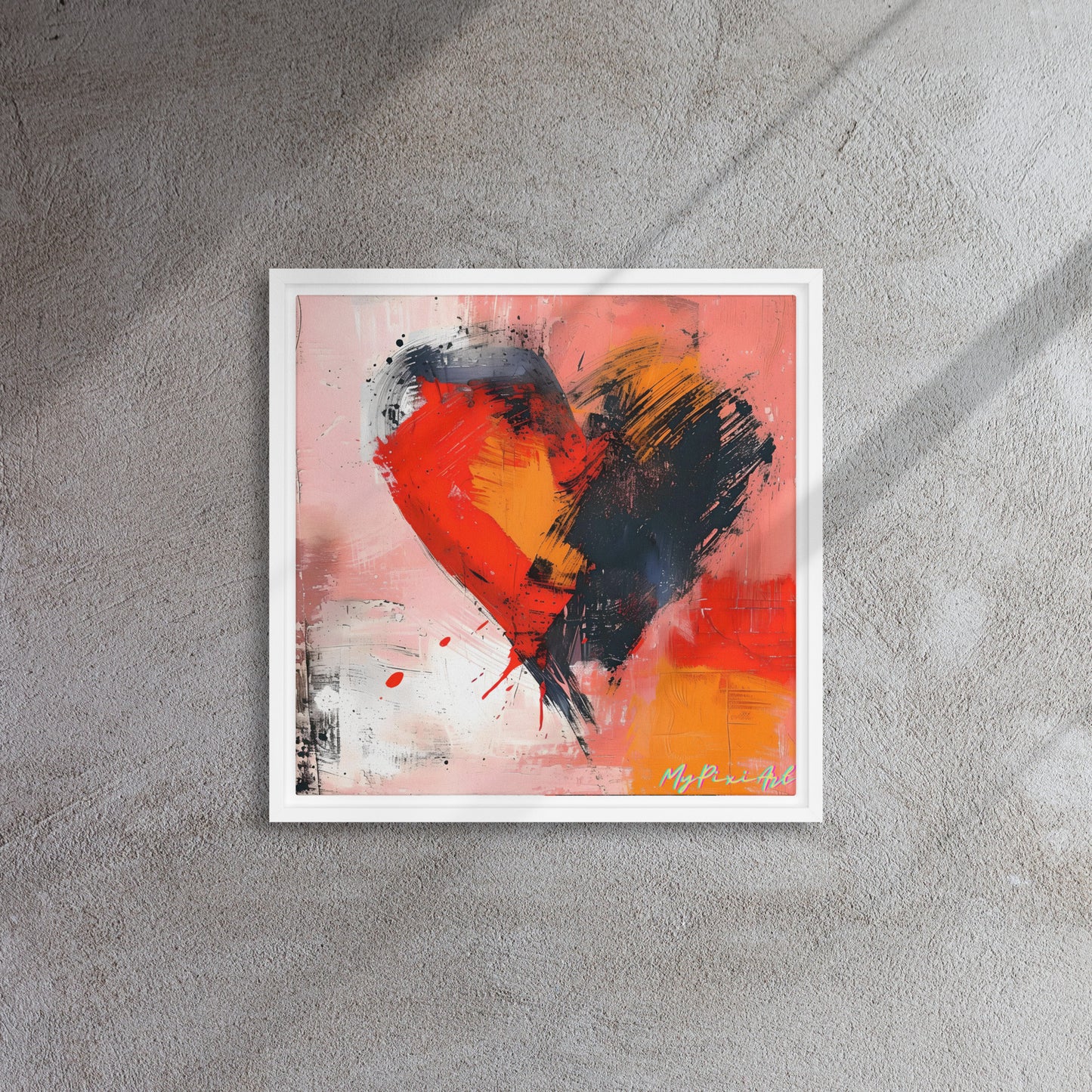 Framed canvas 'From London with Love..' #8