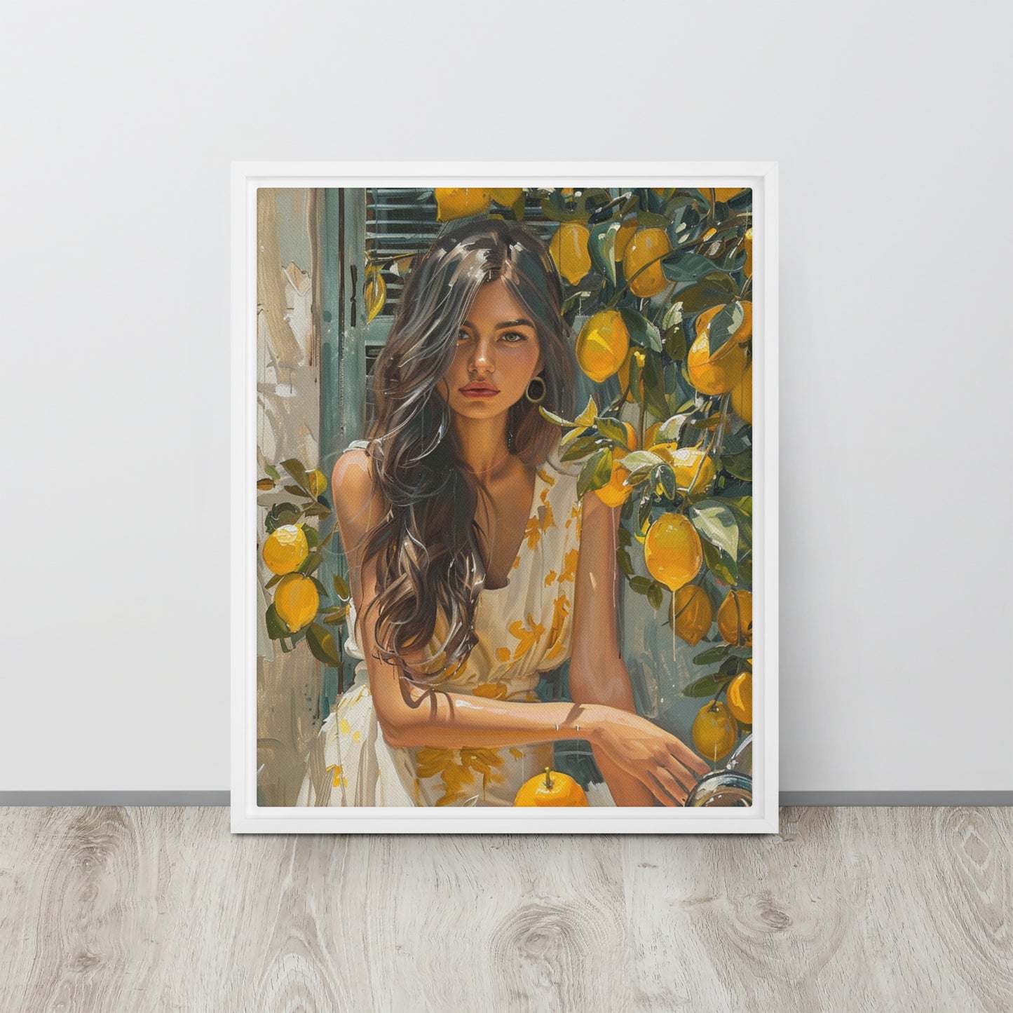 Framed canvas Italian dreams #1