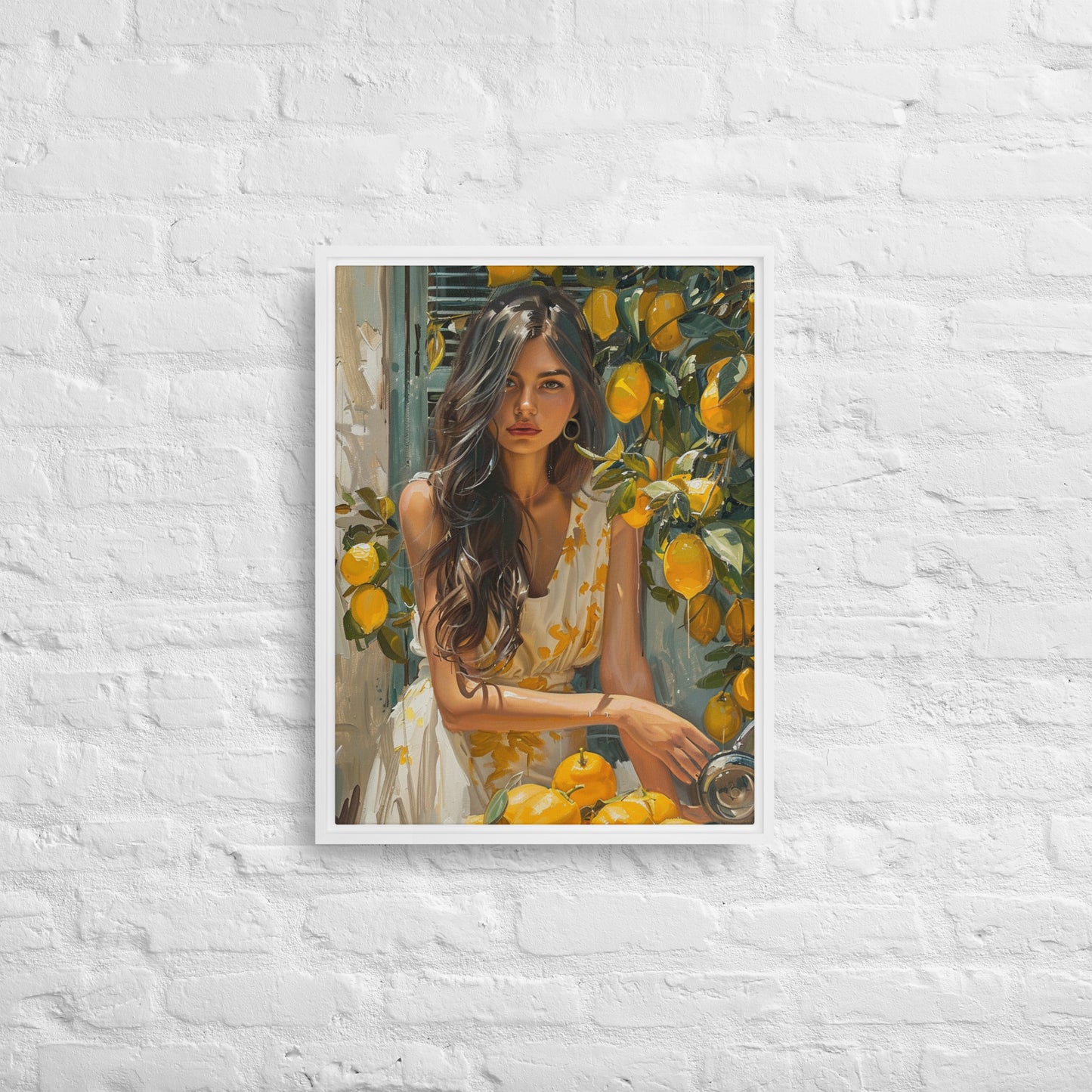 Framed canvas Italian dreams #1