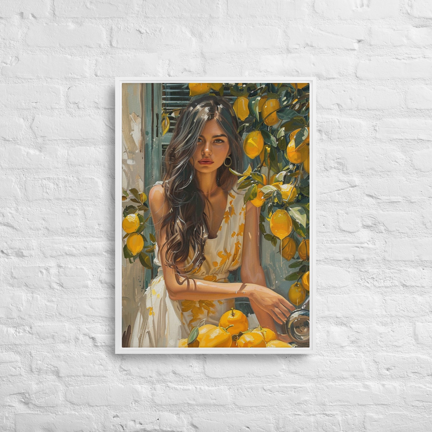 Framed canvas Italian dreams #1