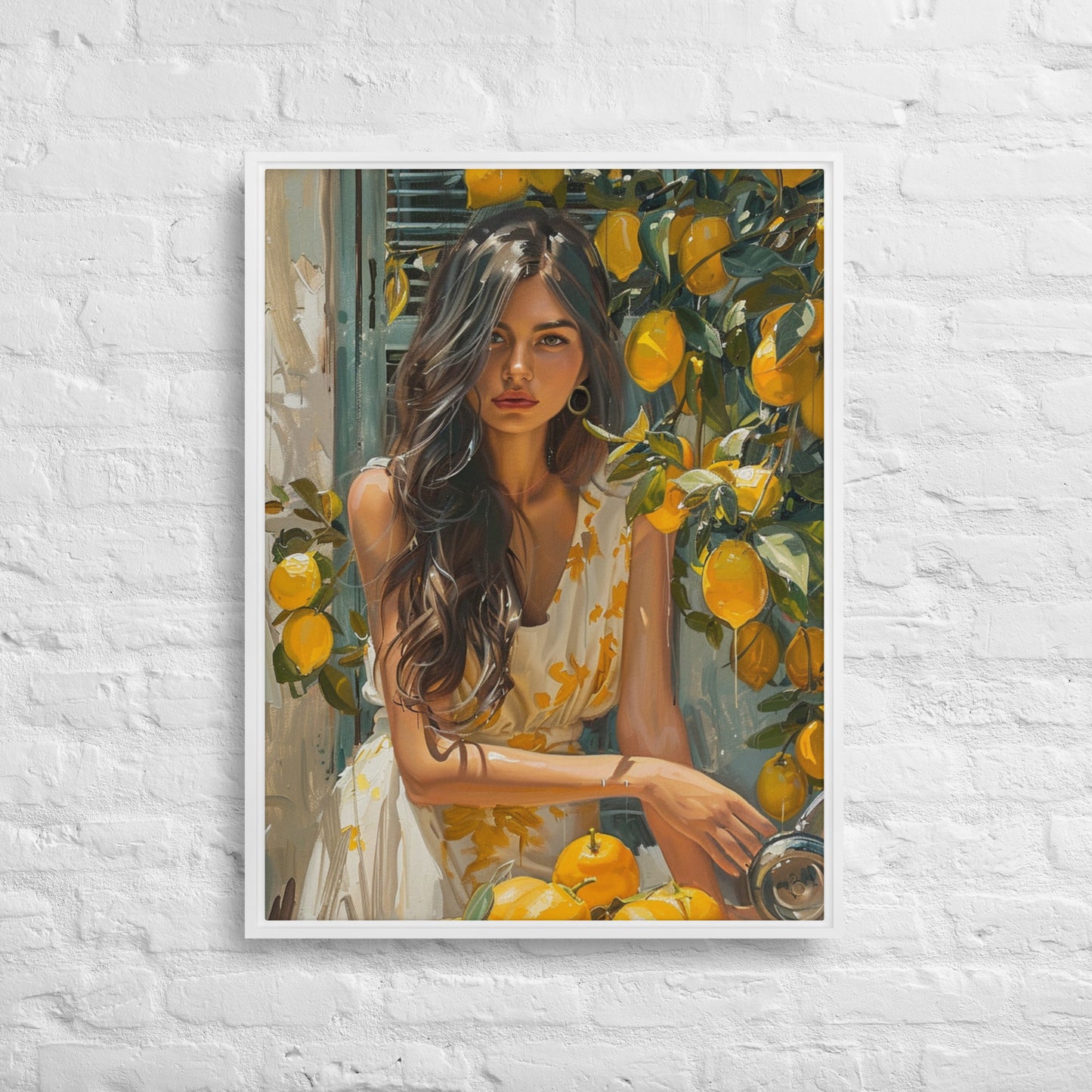 Framed canvas Italian dreams #1
