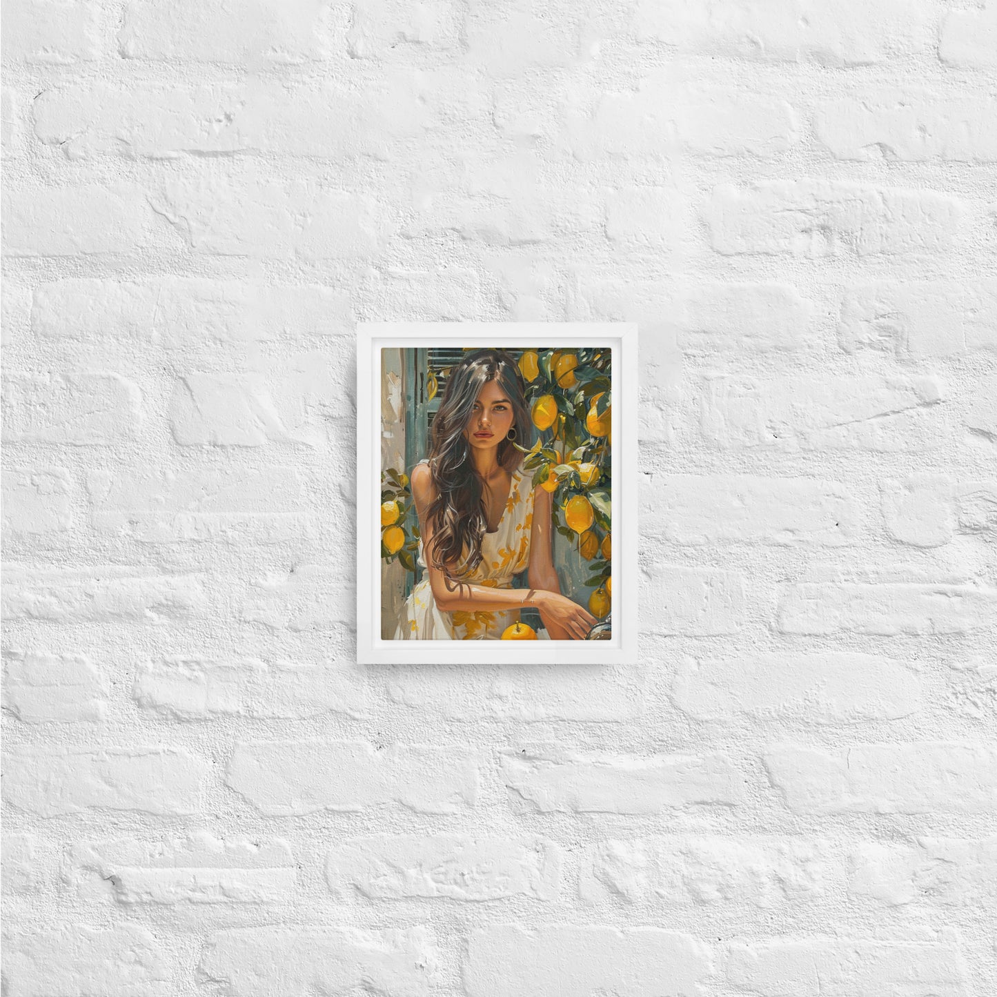 Framed canvas Italian dreams #1