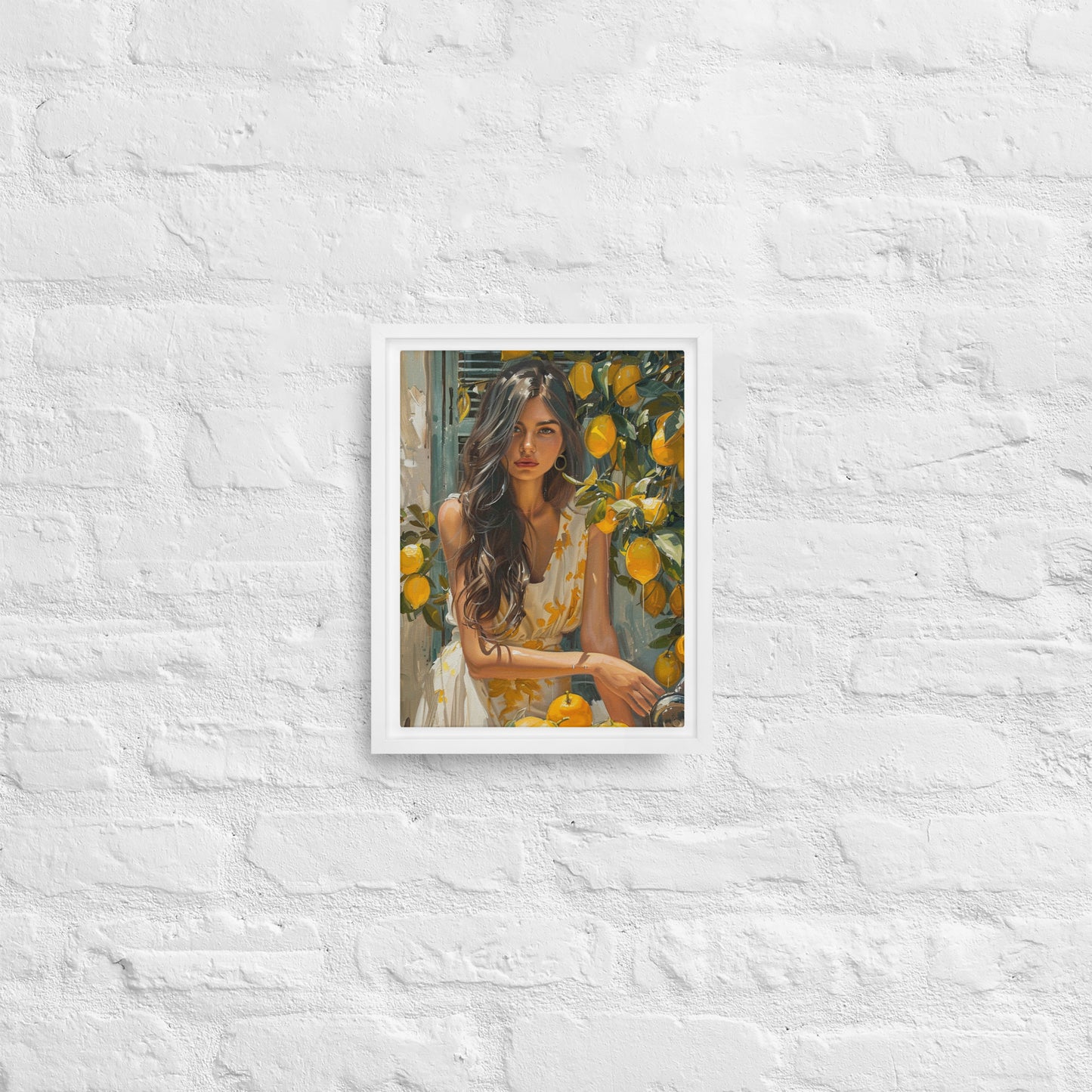 Framed canvas Italian dreams #1