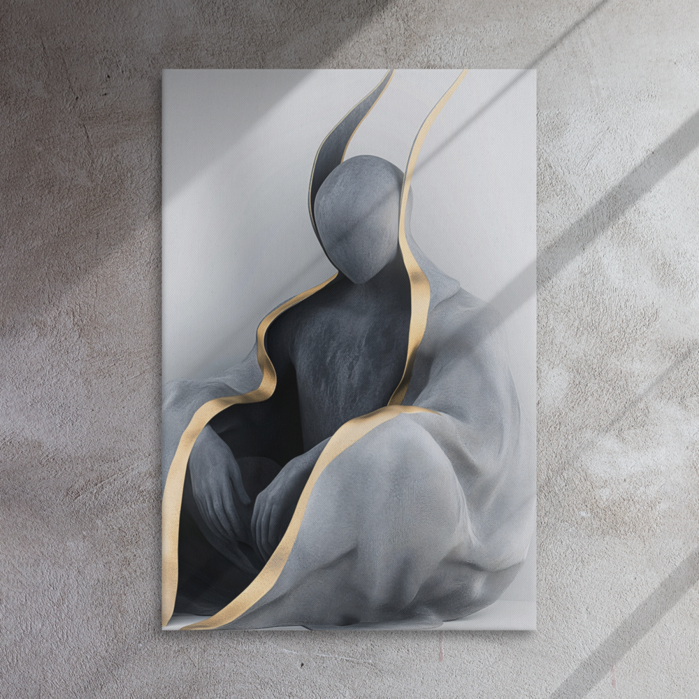 Thin canvas Meditation#1