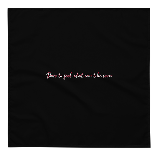 Silk-Touch Statement Scarf – For Play, Fashion & Imagination. Dare to feel what can’t be seen