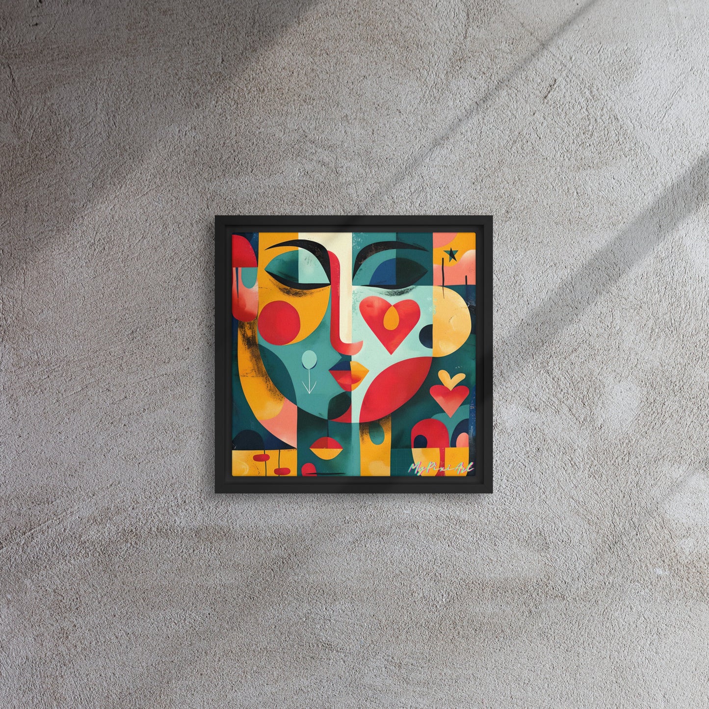 Framed canvas 'From London with Love..' #7