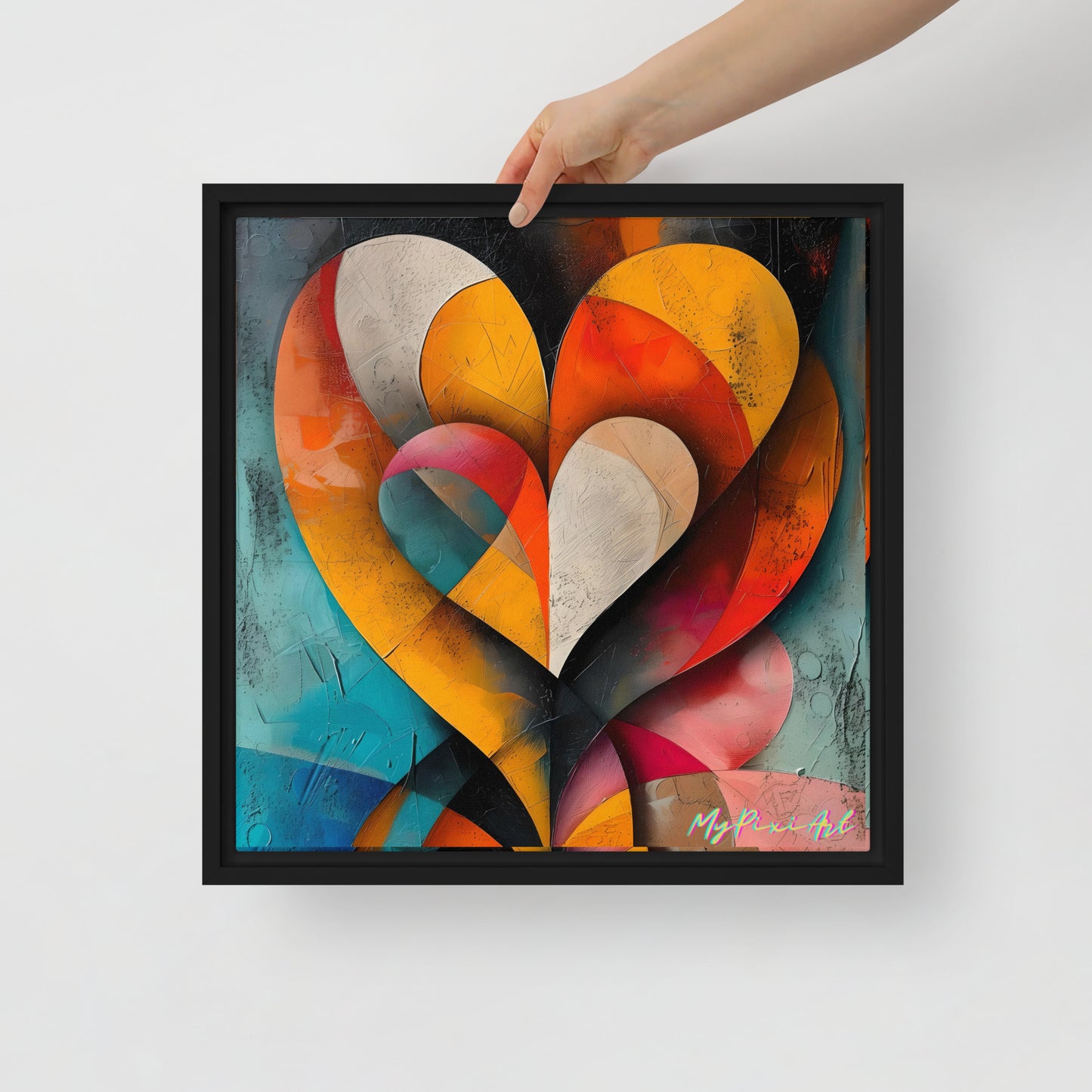 Framed canvas 'From London with Love..' #5