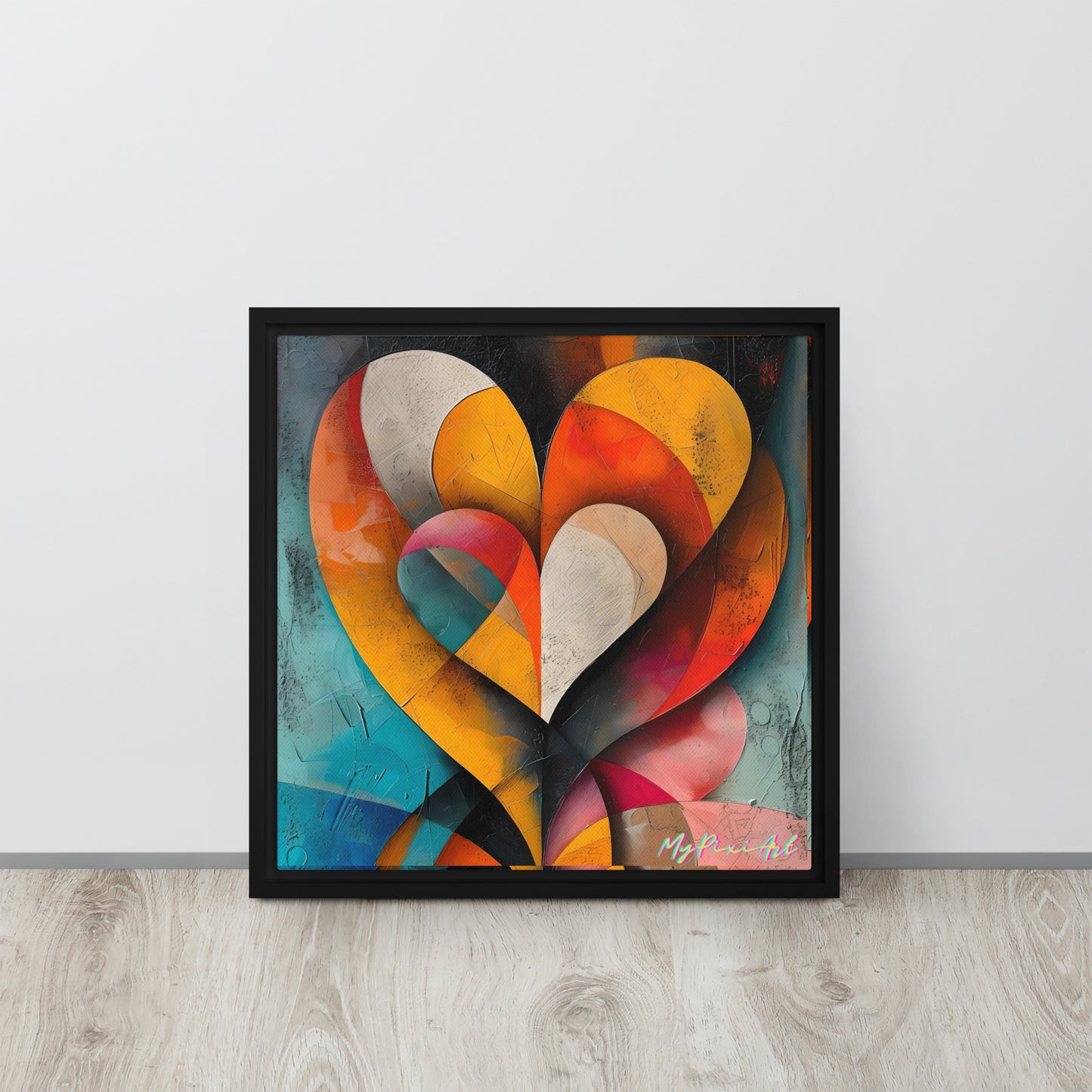 Framed canvas 'From London with Love..' #5