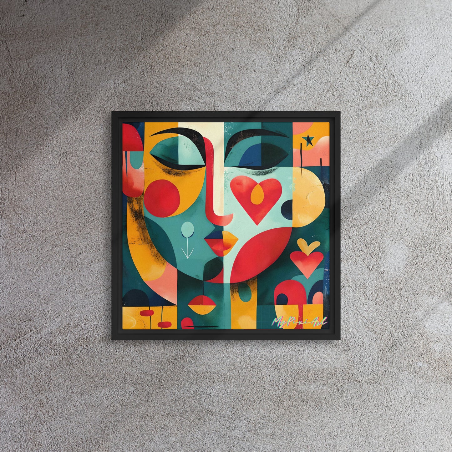 Framed canvas 'From London with Love..' #7