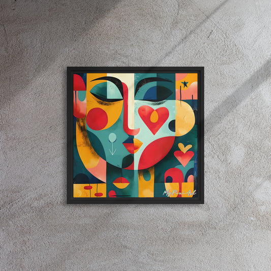 Framed canvas 'From London with Love..' #7