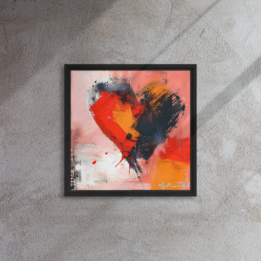 Framed canvas 'From London with Love..' #8