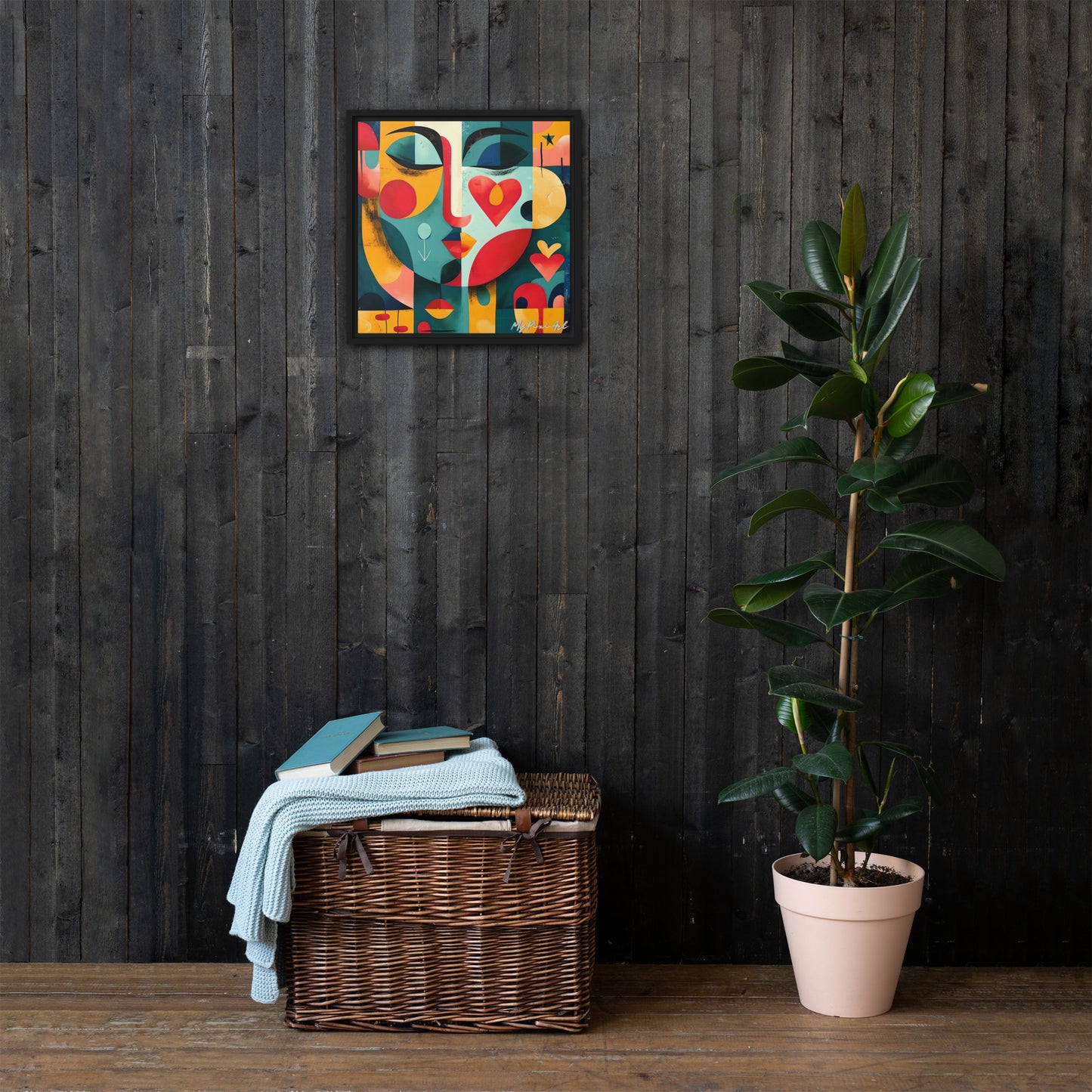 Framed canvas 'From London with Love..' #7