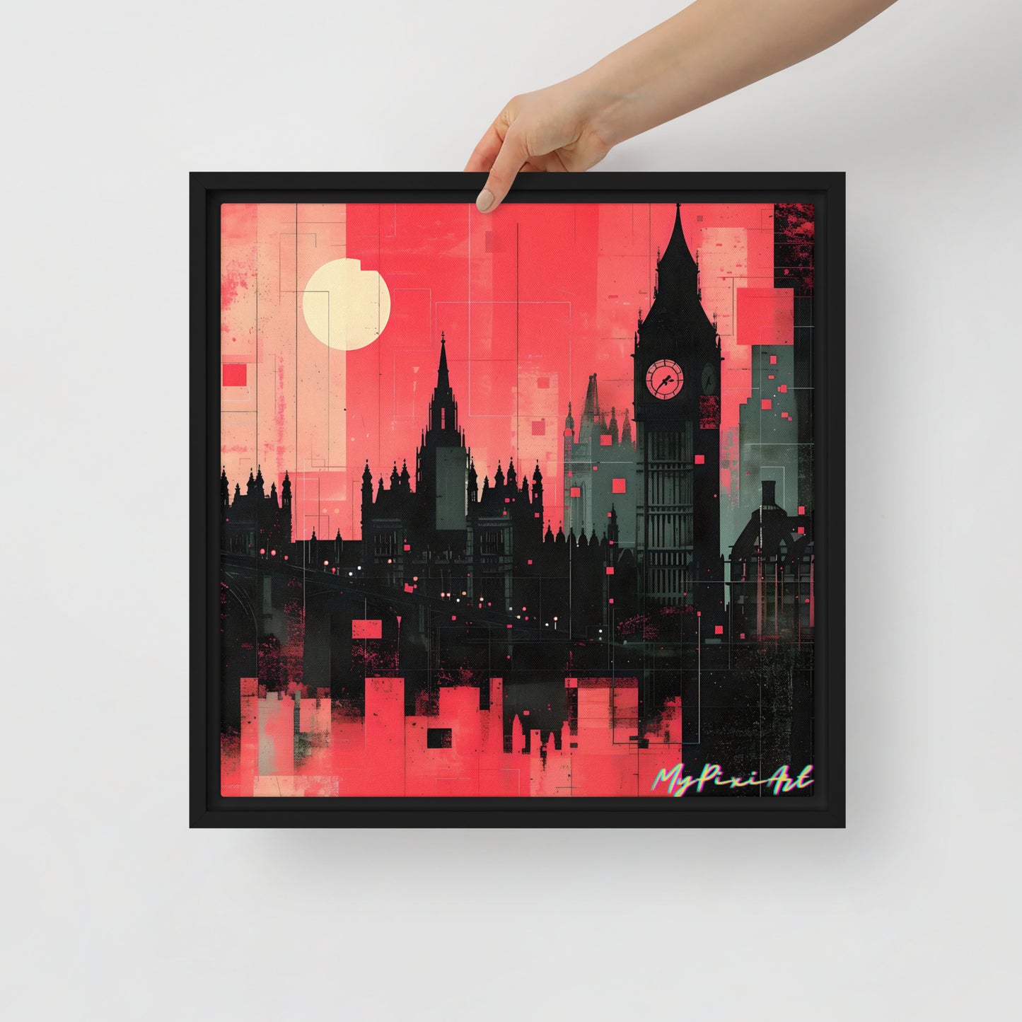Framed canvas 'From London with Love..' #9