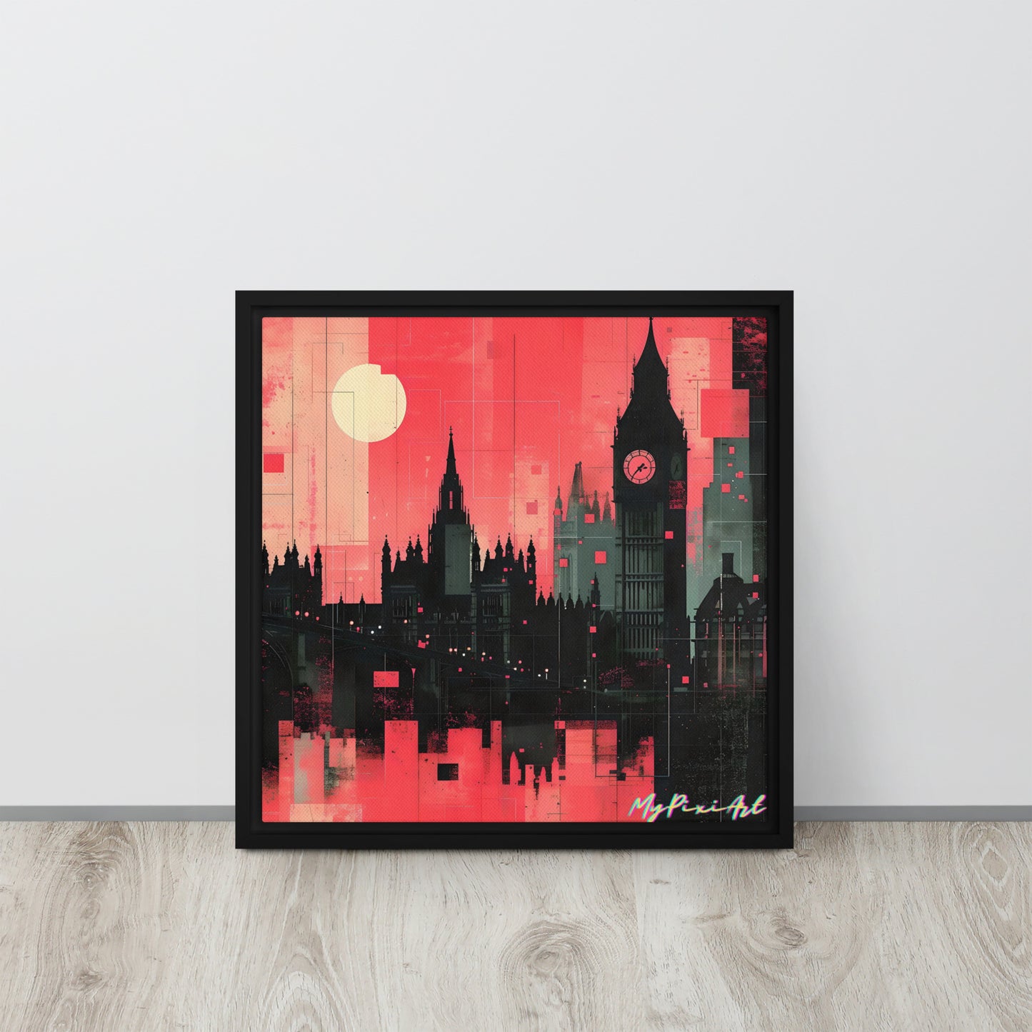 Framed canvas 'From London with Love..' #9