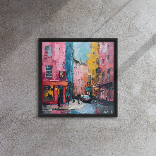 Framed canvas 'From London with Love..' #11