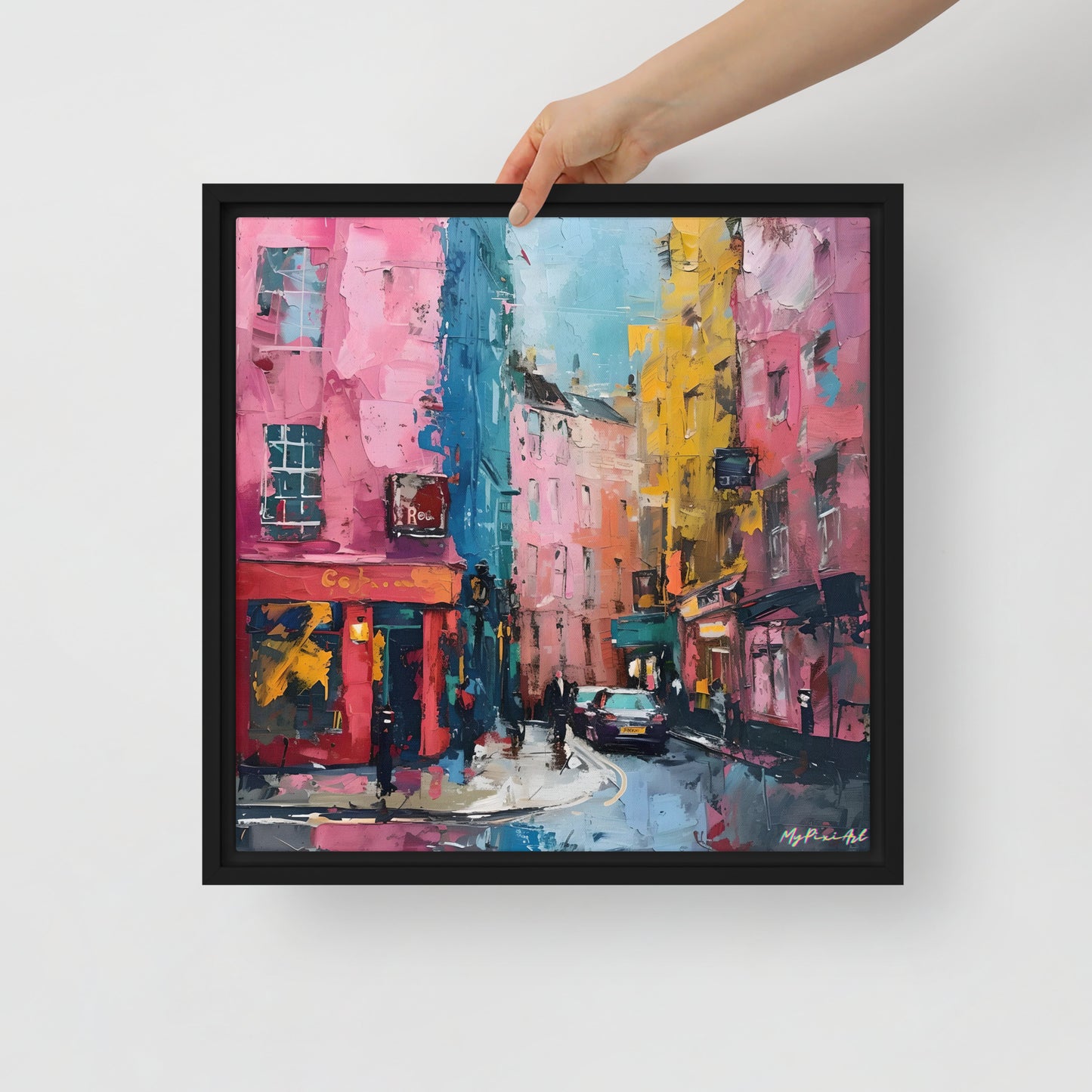 Framed canvas 'From London with Love..' #11