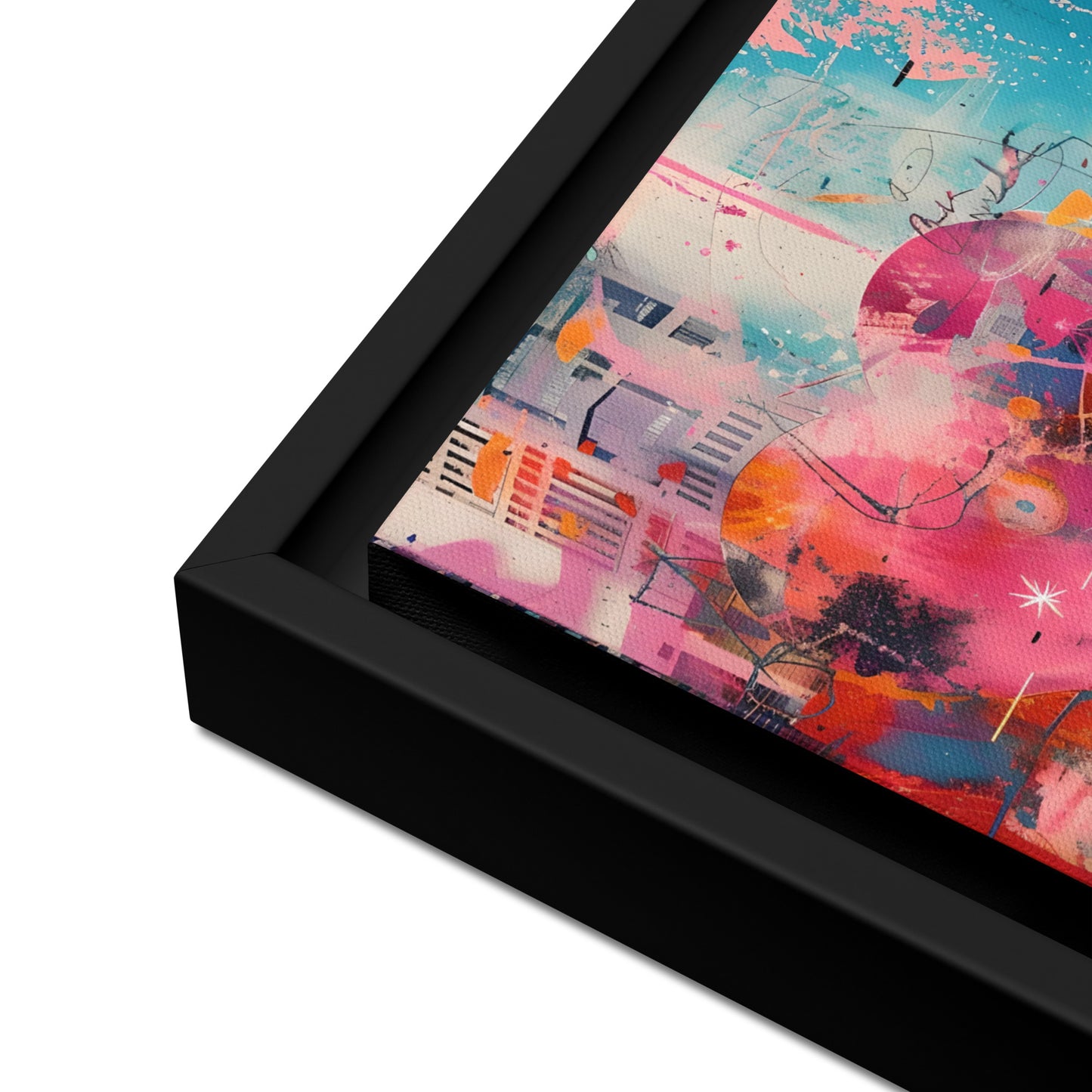 Framed canvas "from London with Love.." #3