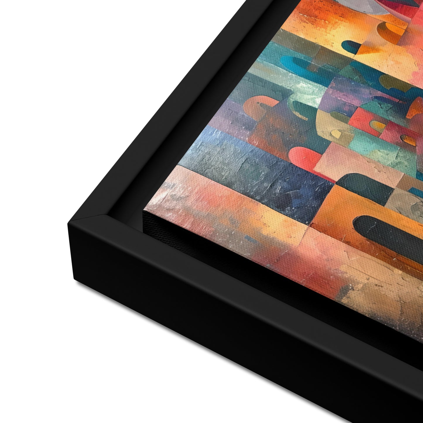 Framed canvas Street's echo #2