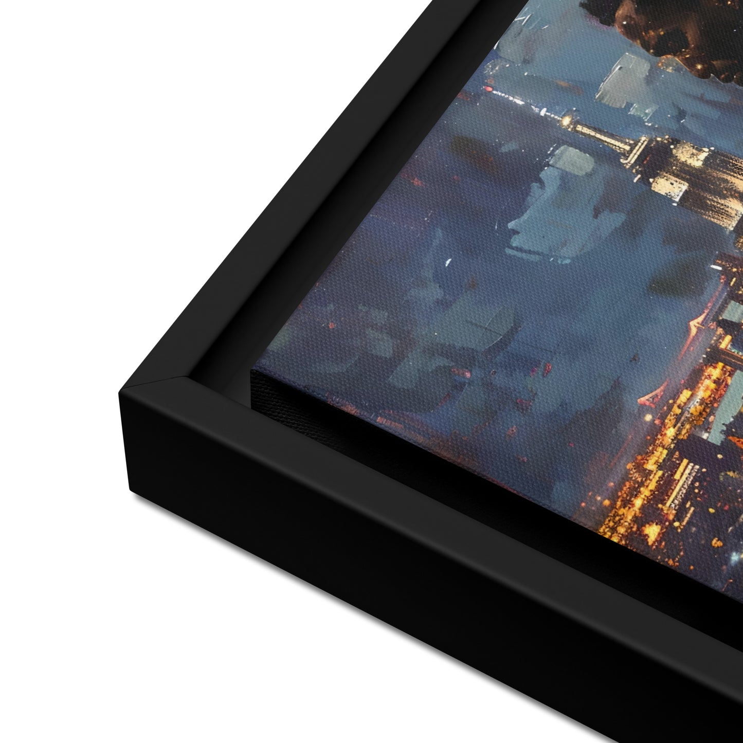 Framed canvas Big City Lights #3