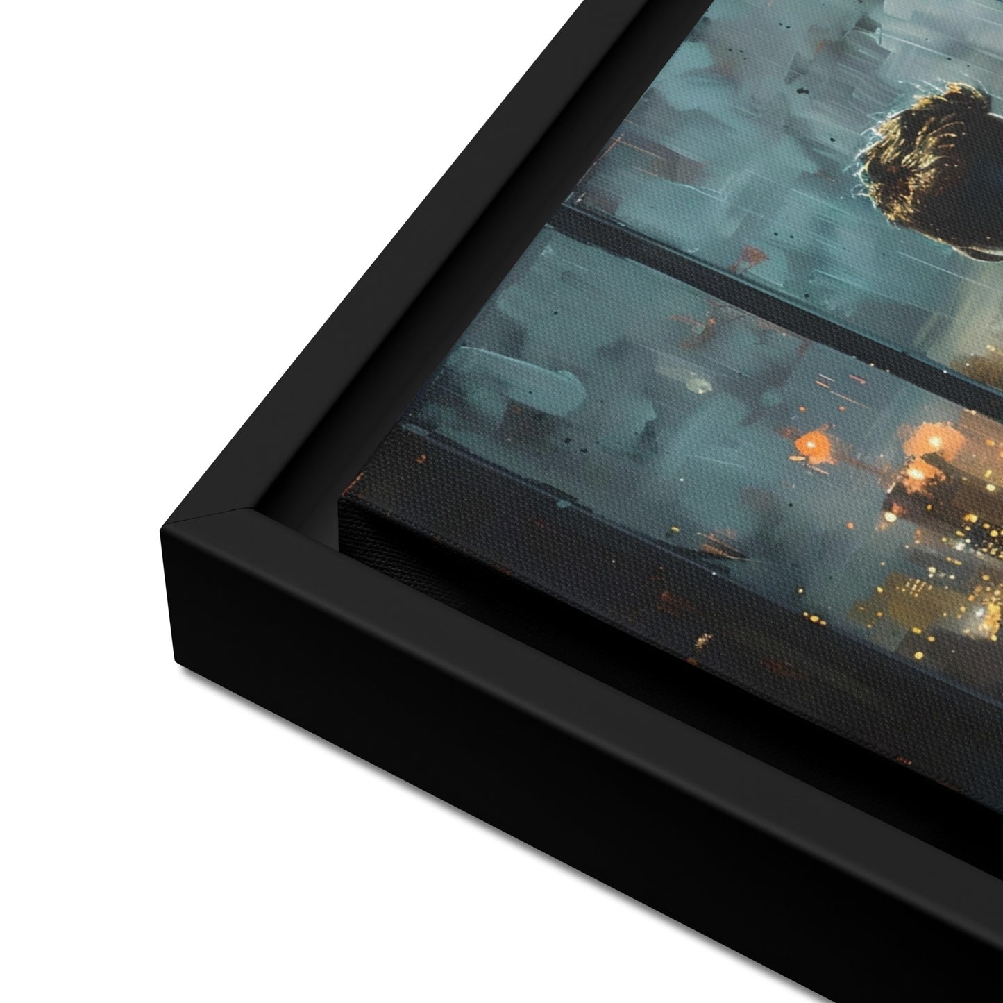 Framed canvas Big City Lights #7
