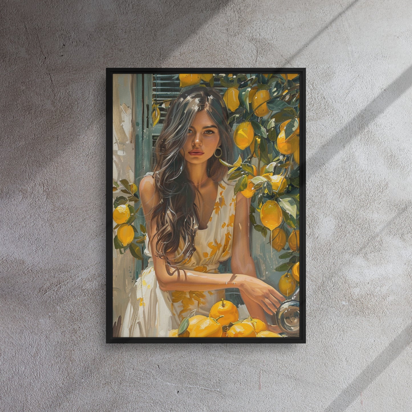 Framed canvas Italian dreams #1