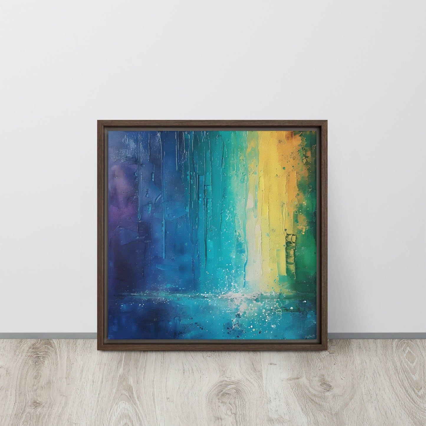 Framed canvas Rainy day #1