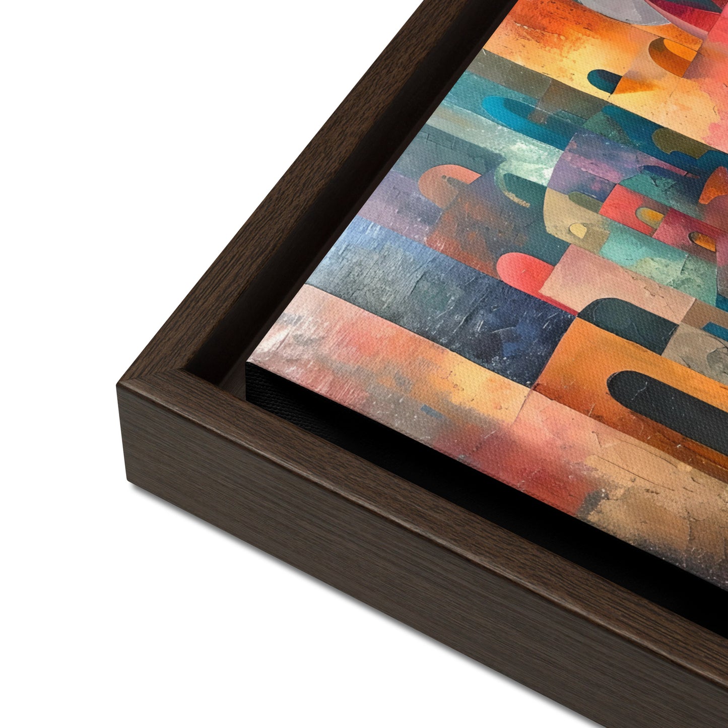 Framed canvas Street's echo #2